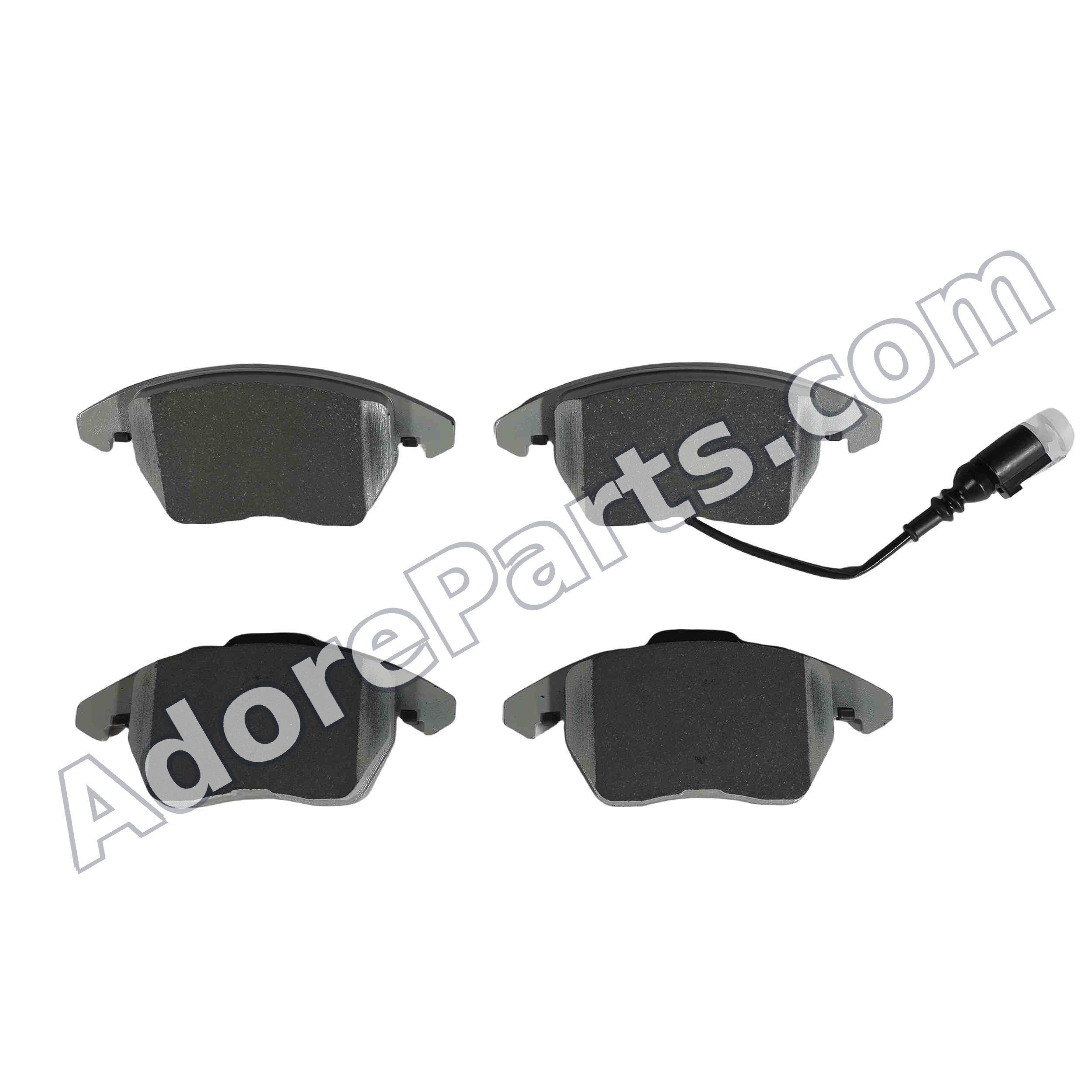 Brembo PRIME Ceramic Front Brake Pads P85075N — VW/Audi Mk5/Mk6 Compact (Golf/Jetta/GTI/Beetle/CC/A3/TT)