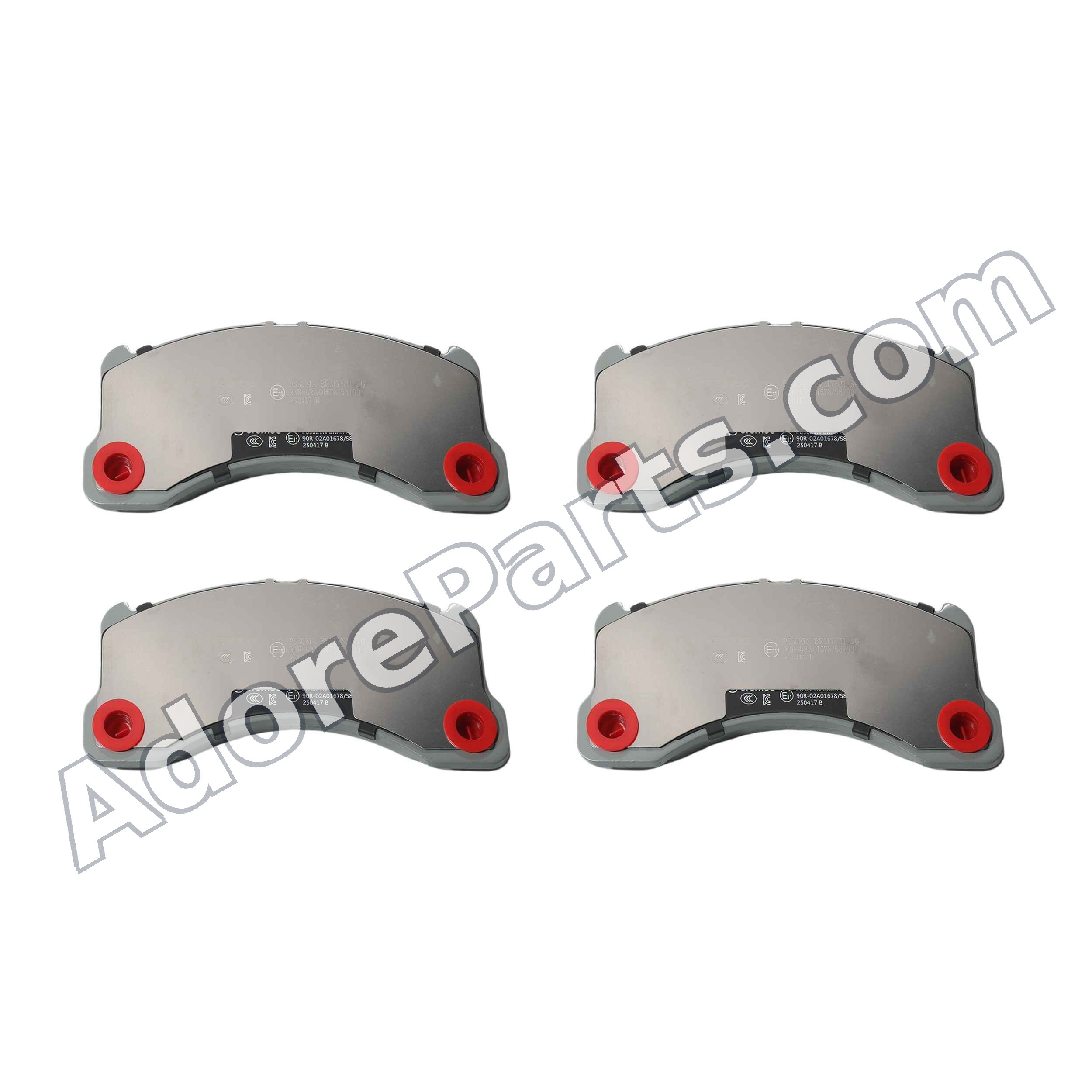 Brembo PRIME Ceramic Front Brake Pads P65021N — Porsche Cayenne / Panamera / Macan / Taycan / Audi e-tron GT