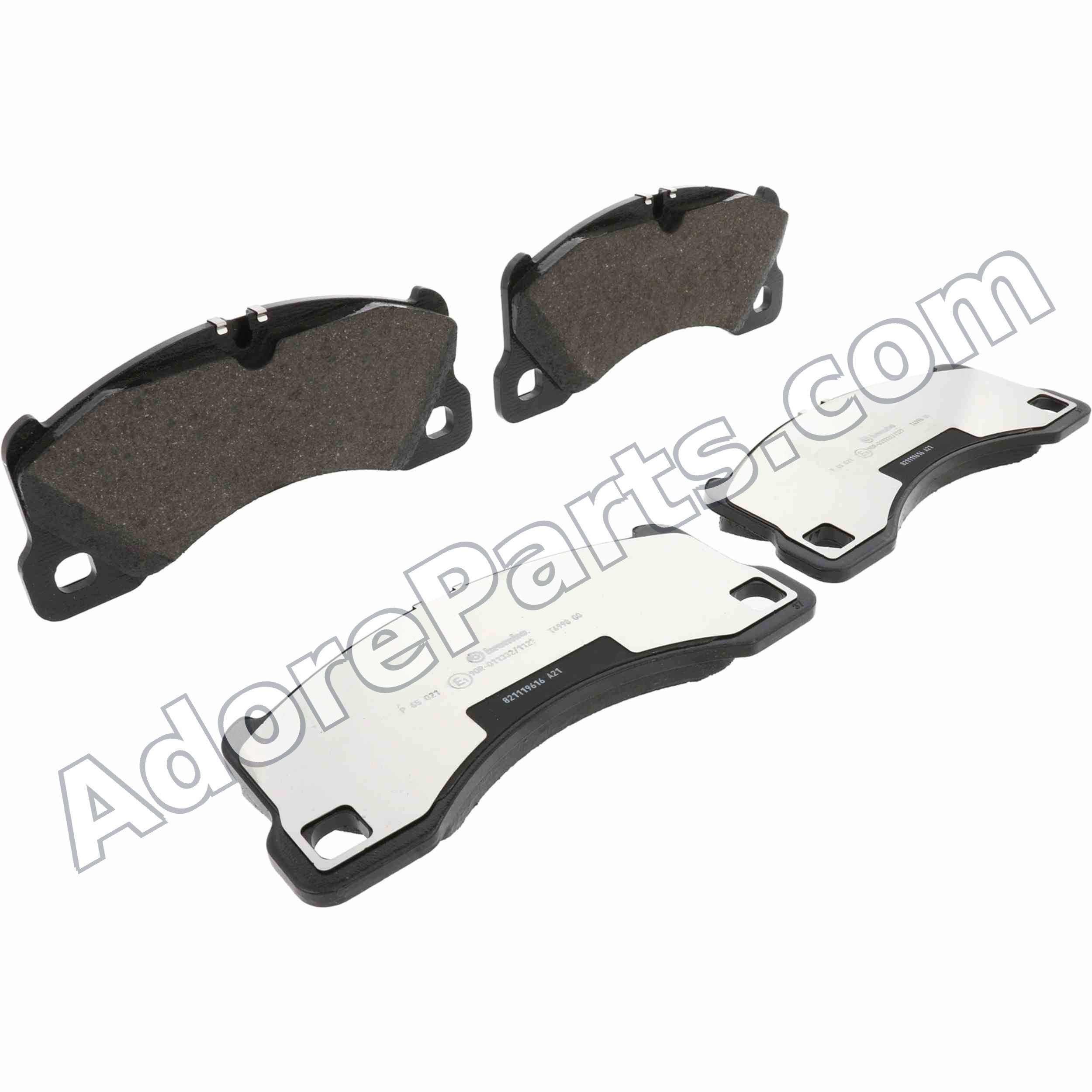 Brembo PRIME Low-Met Front Brake Pads P65021 — Porsche Cayenne / Panamera / Macan / Taycan / Audi e-tron GT