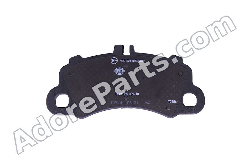 Pagid Low-Met Front Brake Pads 355039101 — Porsche Cayenne 9YA 2019-2020 / Macan 95B.2 Base/T
