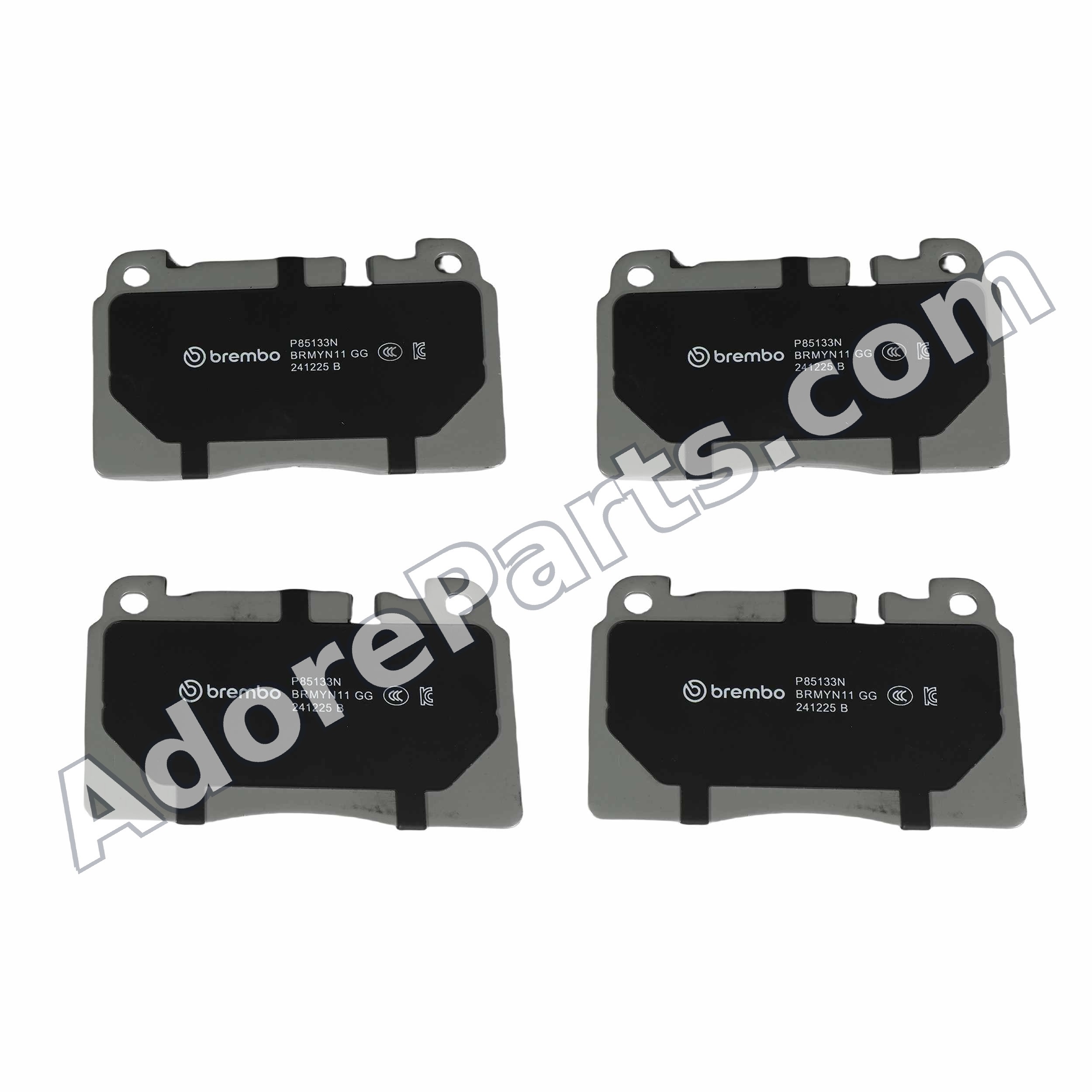 Brembo PRIME Ceramic Front Brake Pads P85133N — Audi Q5/SQ5 + Porsche Macan
