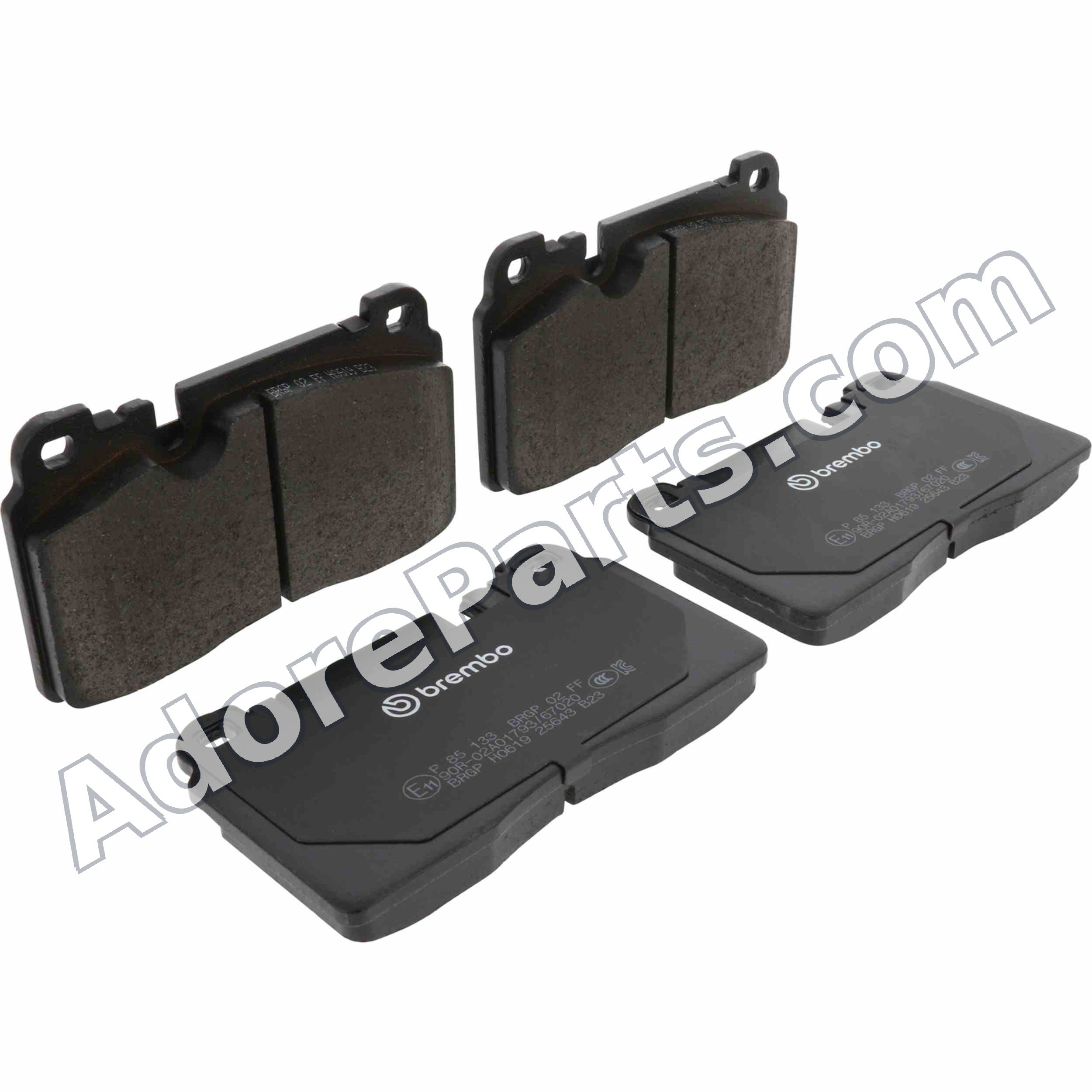 Brembo PRIME Low-Met Front Brake Pads P85133 — Audi Q5/SQ5 + Porsche Macan