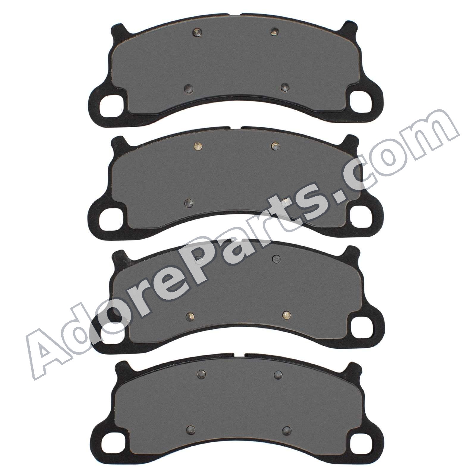 DFC 5000 Advanced Low-Met Front Brake Pads 1551-1664-00 — Porsche 911 991 Carrera