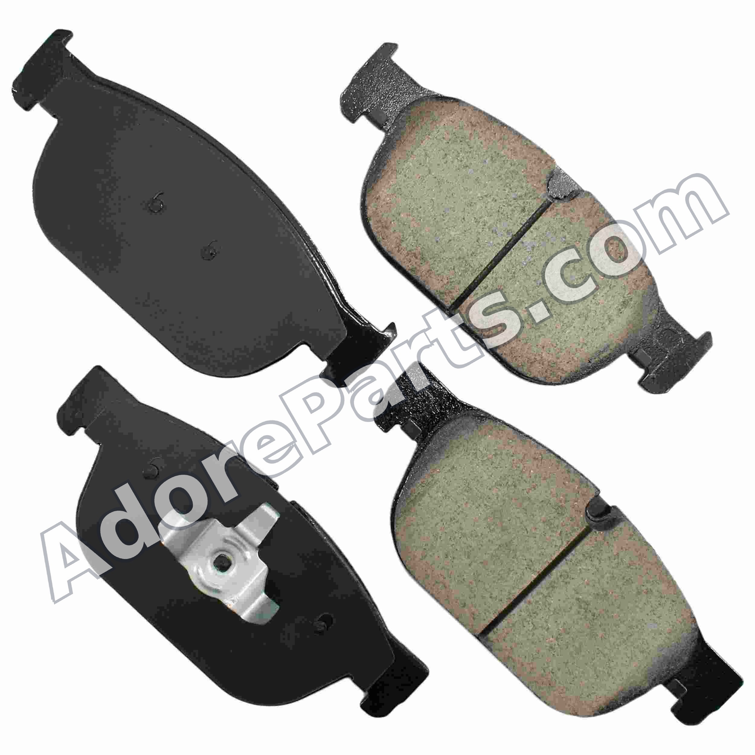 Volvo SPA/CMA Front Brake Pad Set (Big) - Akebono EURO EUR1865