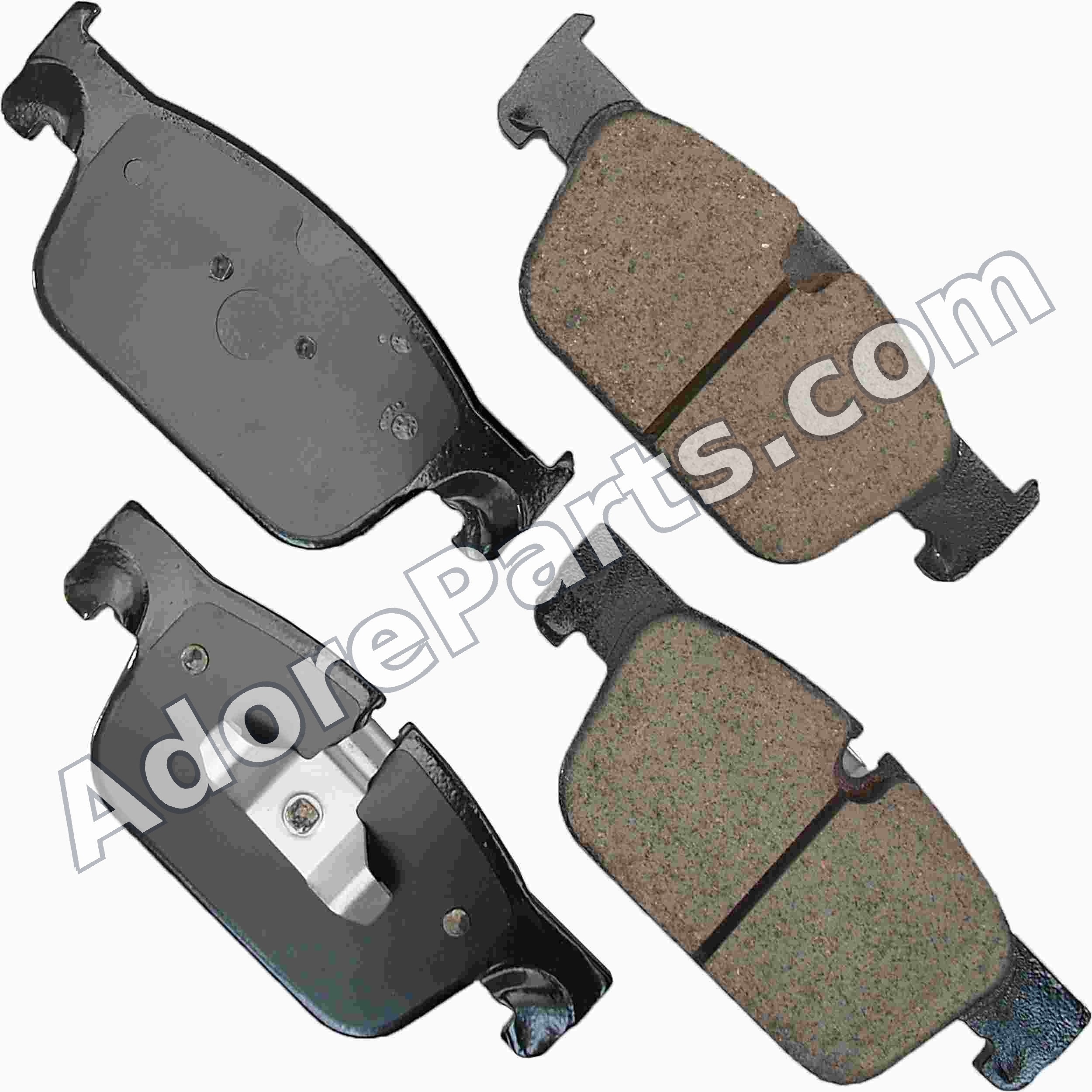 Volvo Base 322 Front Brake Pad Set (Small) - Akebono EURO EUR1924