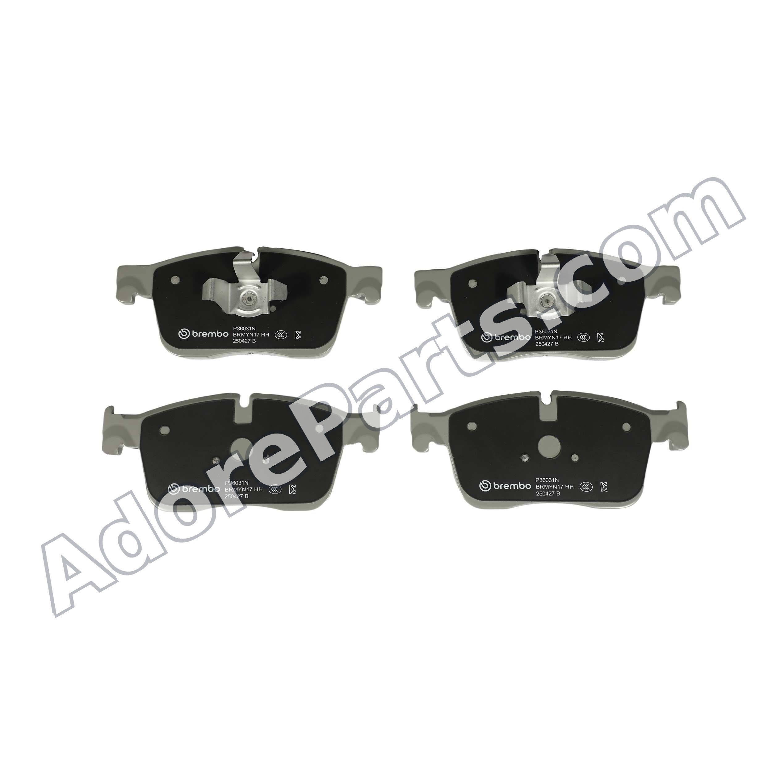 Jaguar / Range Rover Velar Front Brake Pad Set (Pad A) - Brembo PRIME P36031N
