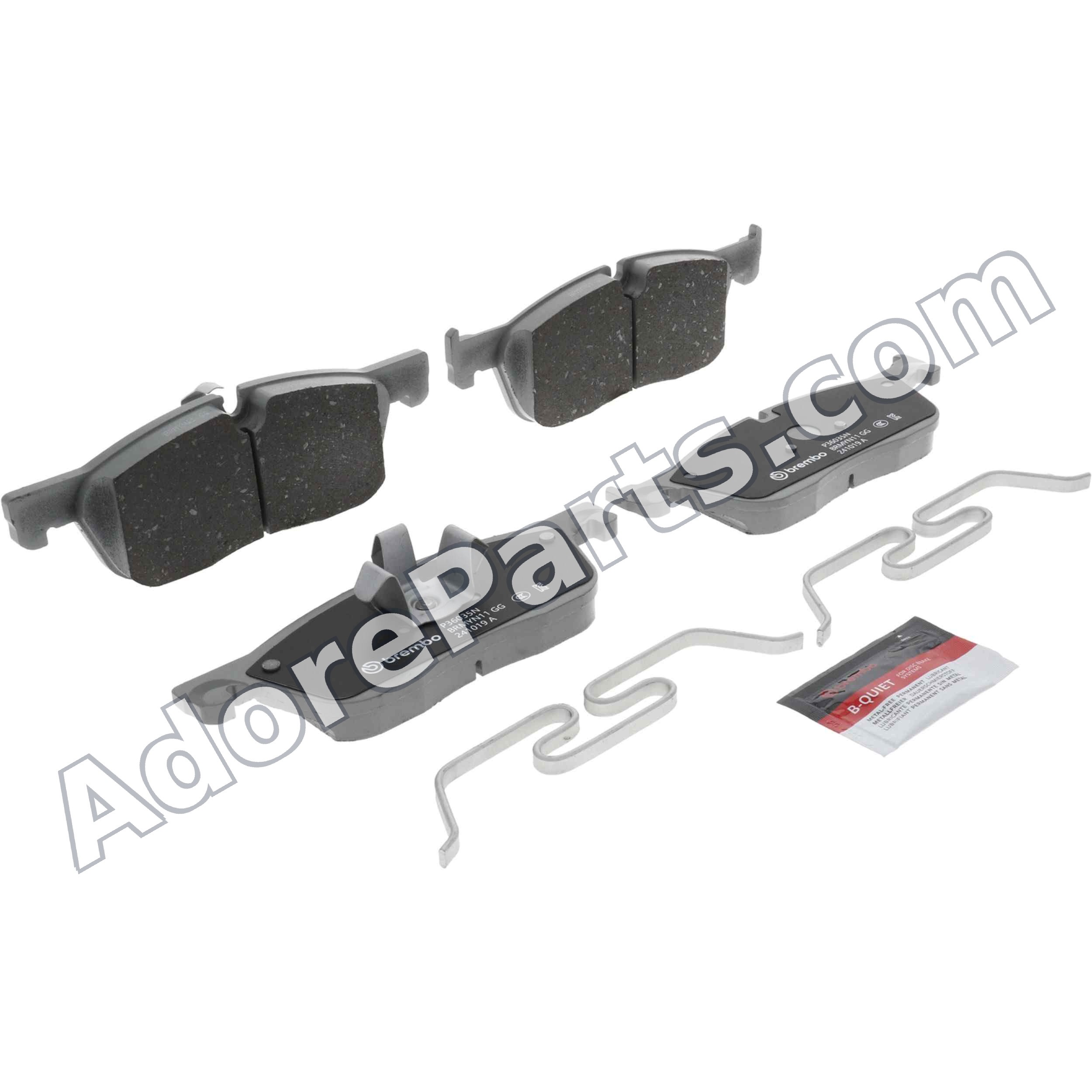 Jaguar 2.0L / Land Rover Front Brake Pad Set (Pad B) - Brembo PRIME P36035N