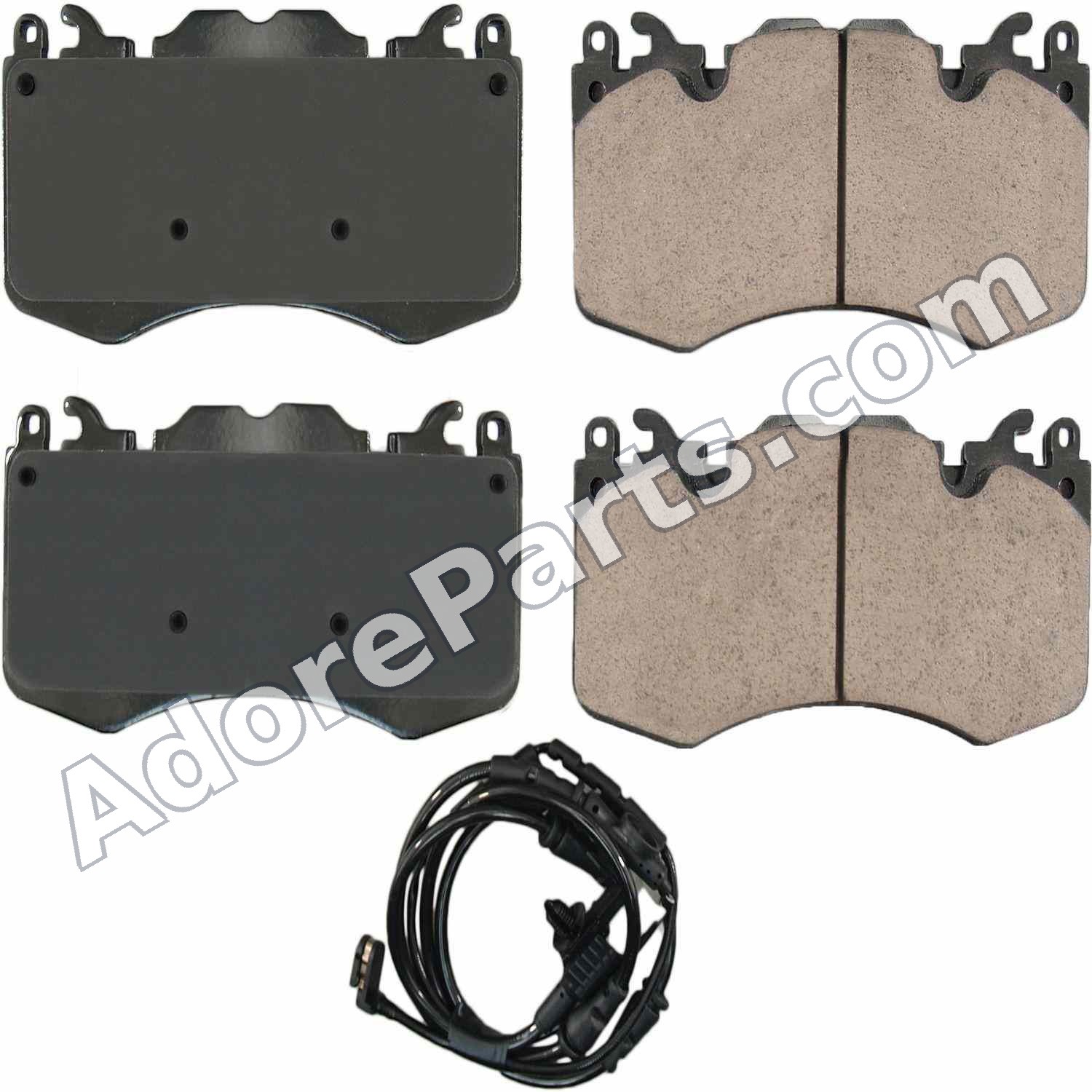 Range Rover / Defender / Discovery Front Brake Pad Set - Akebono EURO EUR1426A