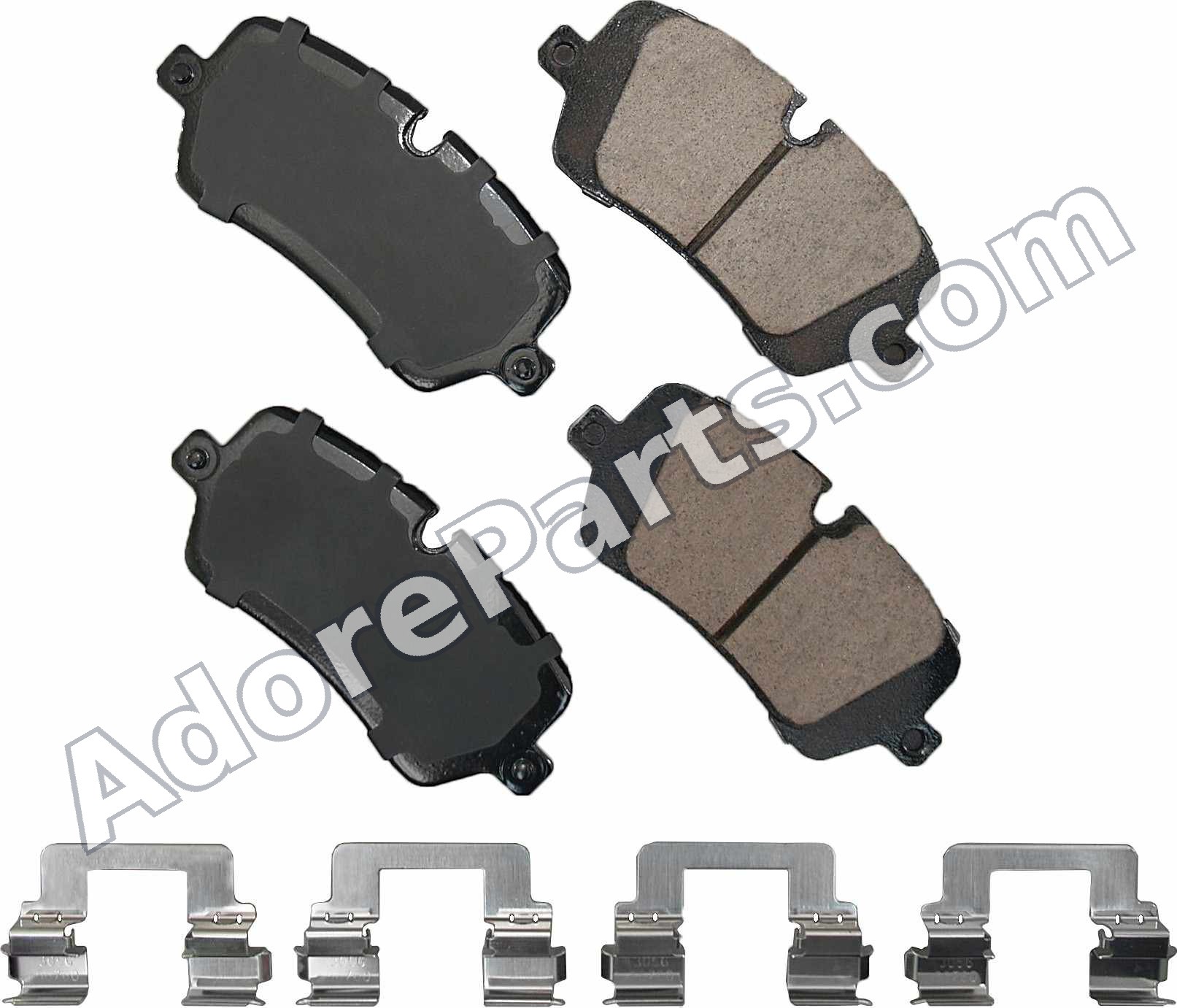 Range Rover / Defender / Discovery Rear Brake Pad Set - Akebono EURO EUR1692B