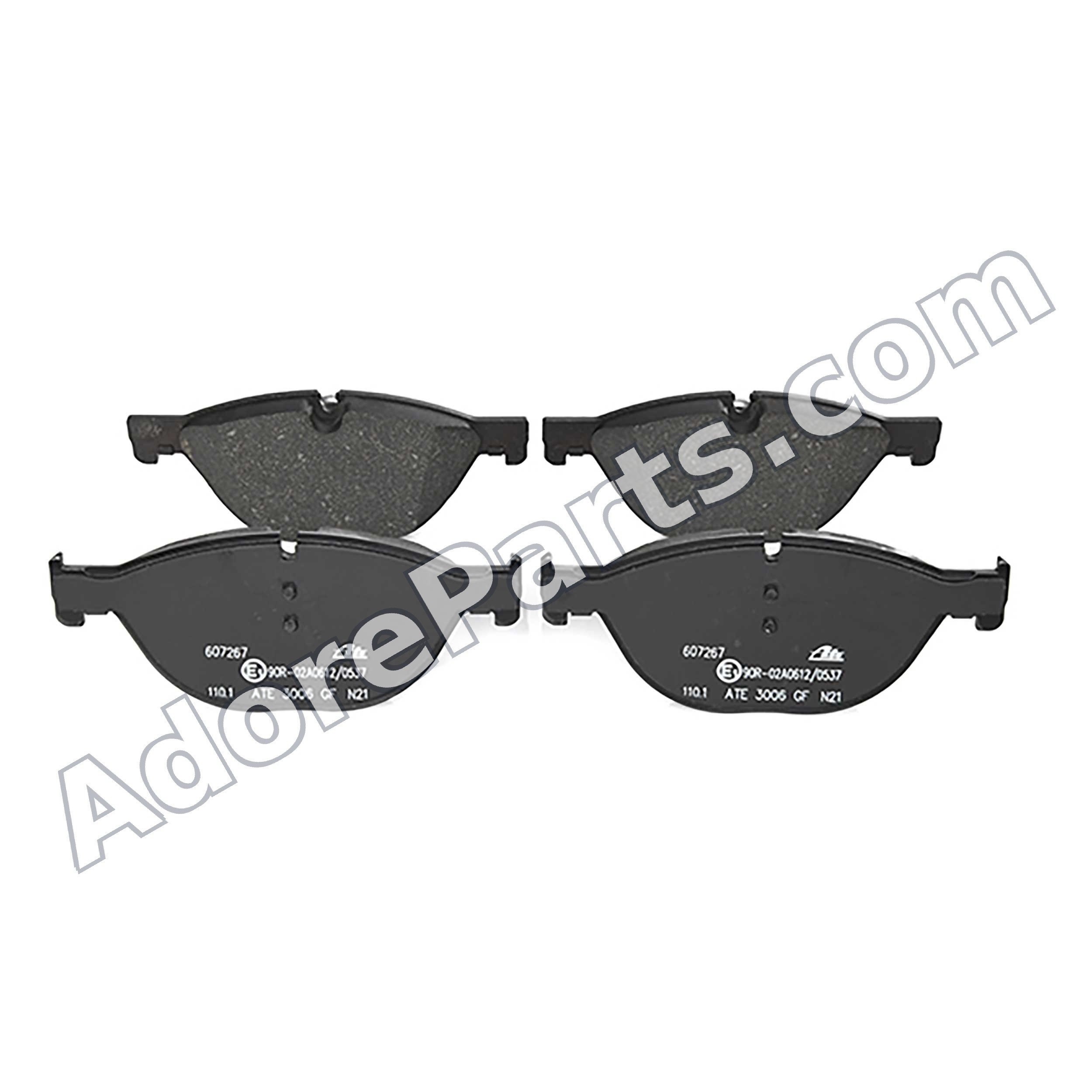 ATE Original Semi-Metallic Brake Pads – Front – BMW F01/F07/F06/F12 5/6/7-Series