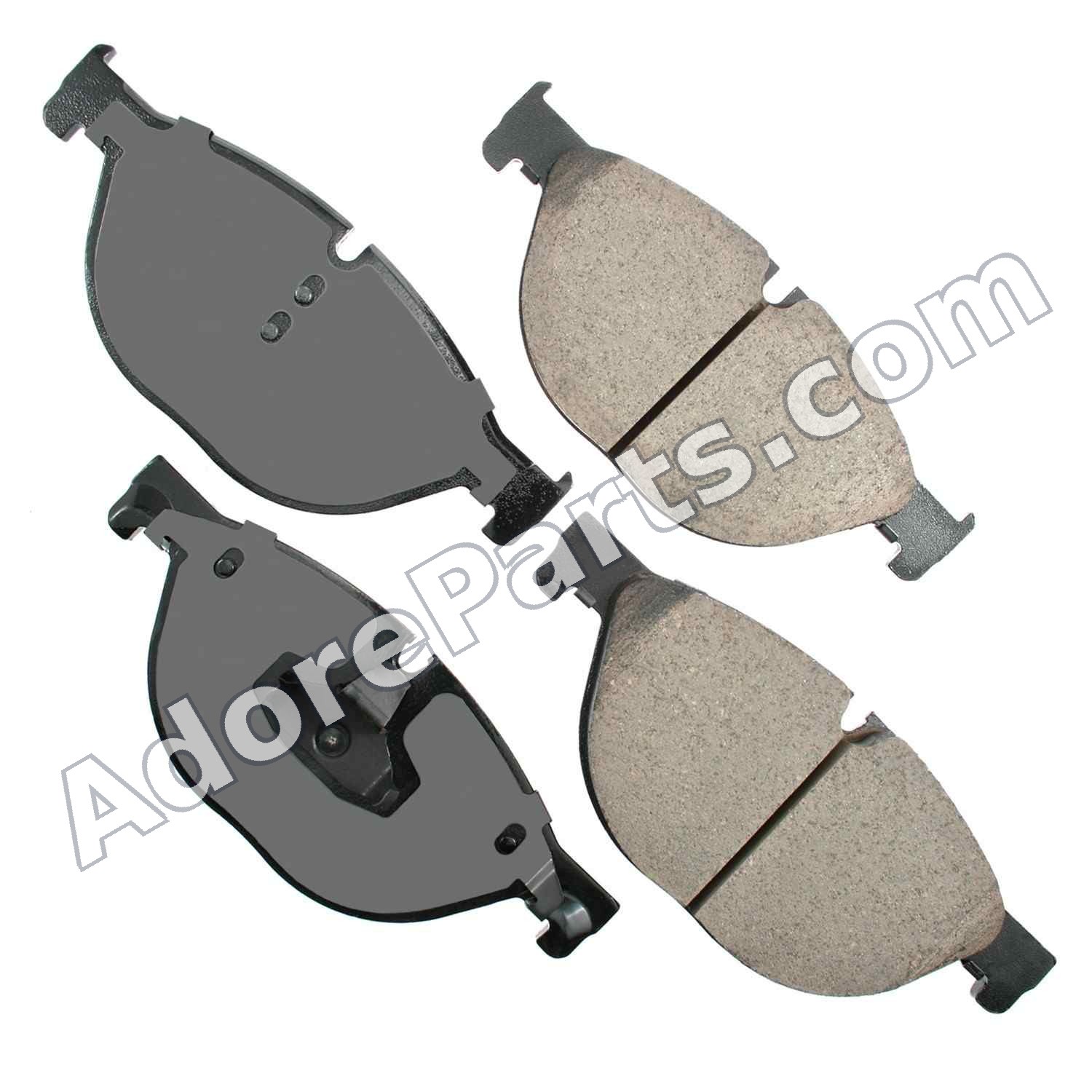 Akebono EURO Ultra-Premium Ceramic Brake Pads – Front – BMW F01/F07/F06/F12 5/6/7-Series