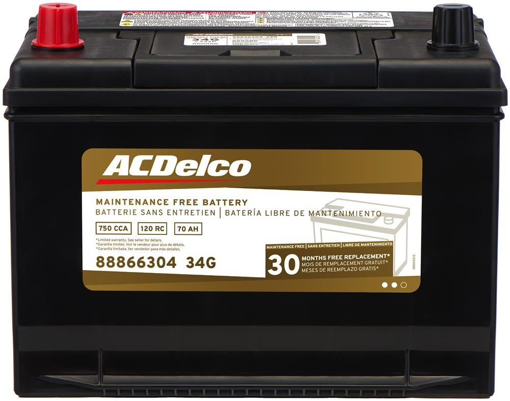 A.C. Delco 34G (Batteries) Battery Asm.