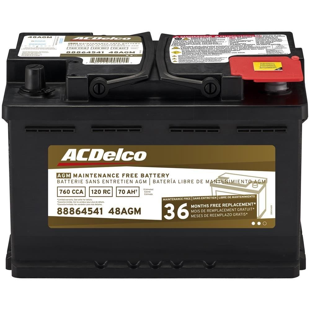 A.C. Delco 48AGM AGM Automotive BCI Group 48 Battery