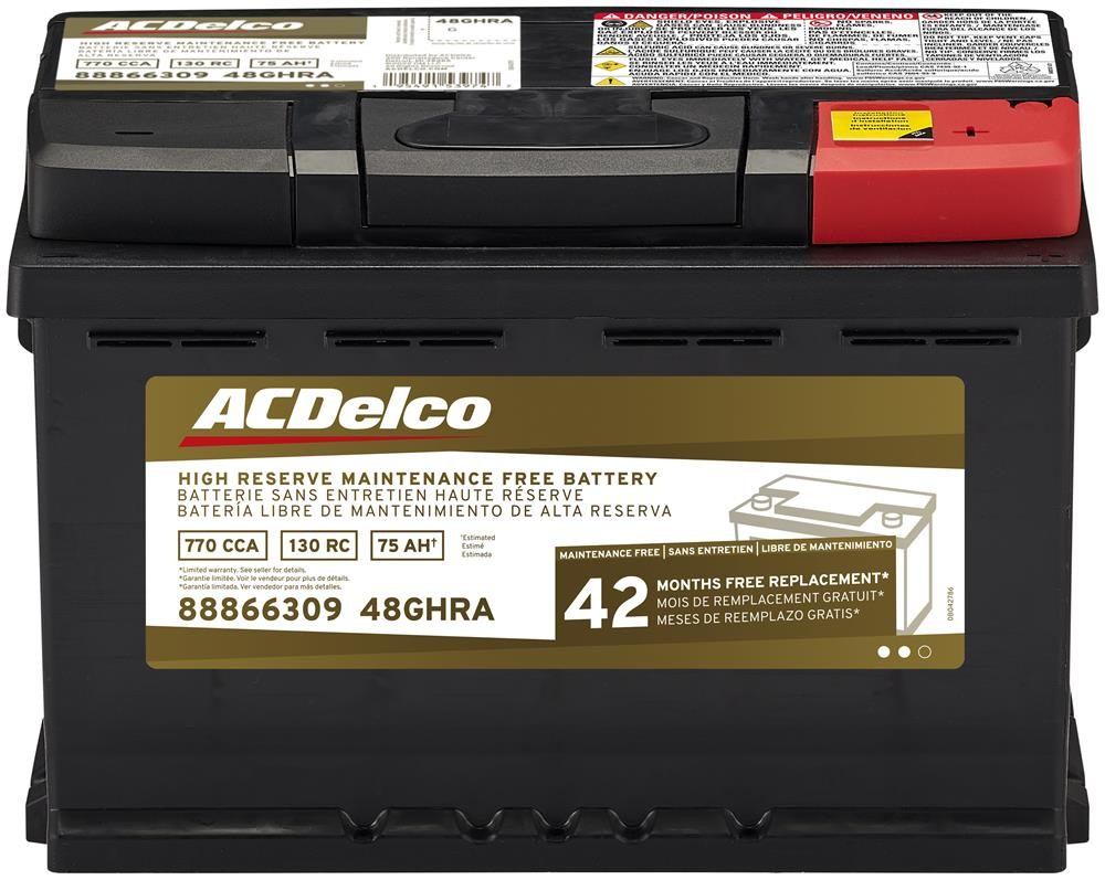 A.C. Delco 48GHRA (Batteries) Battery Asm. 48ghra/88866309