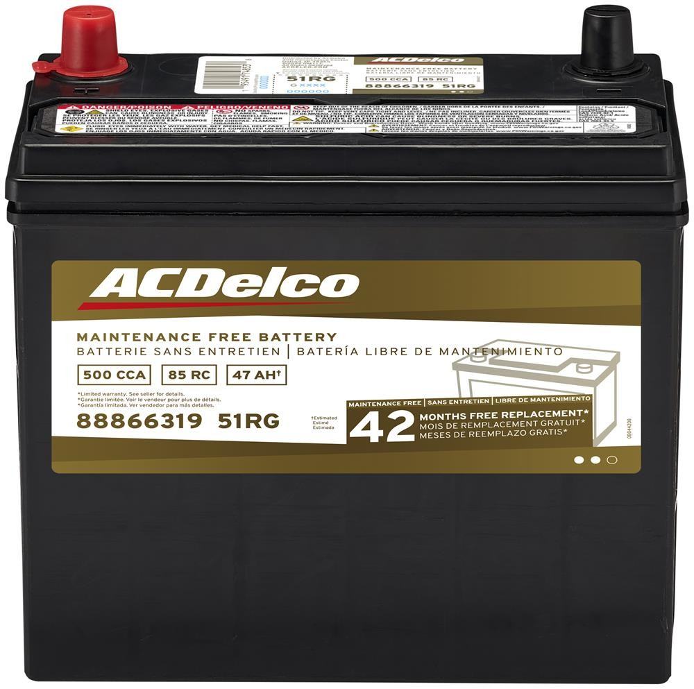 A.C. Delco 51RG (Batteries) Battery Asm .