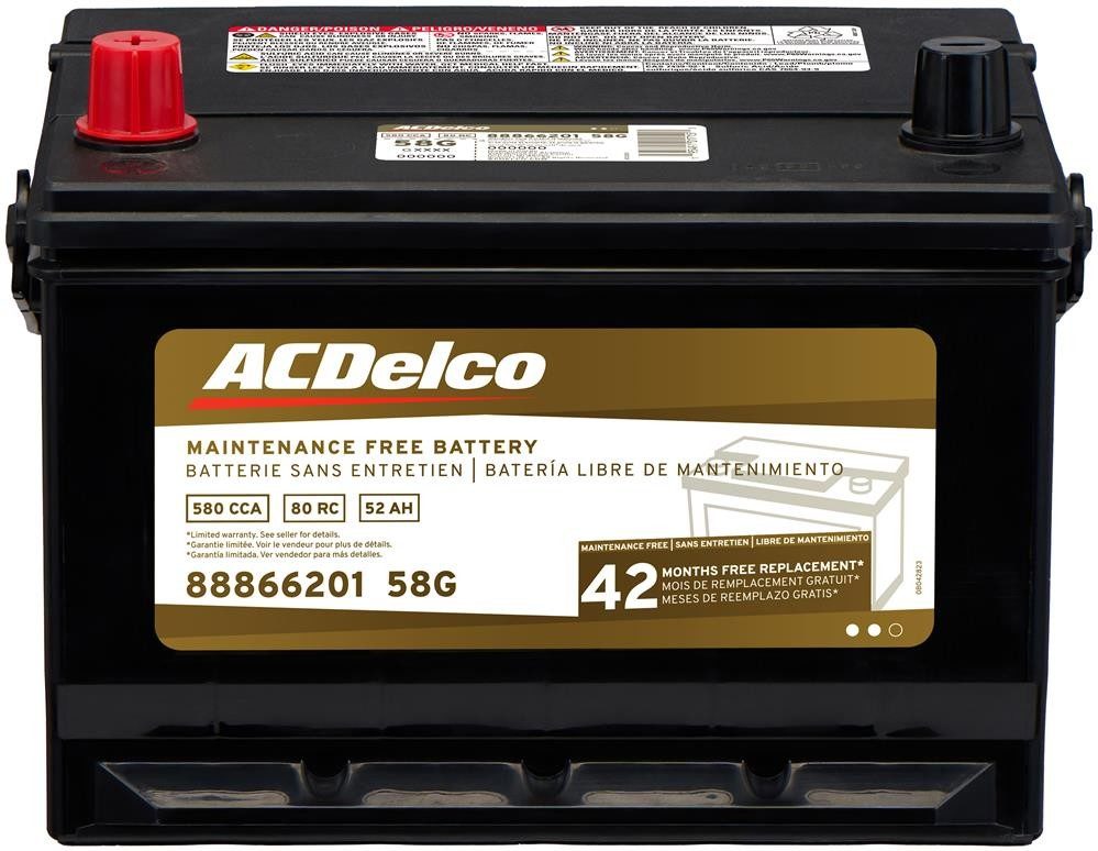 A.C. Delco 58G (Batteries) Battery Asm.