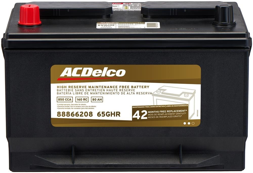 A.C. Delco 65GHR (Batteries) Battery Asm.