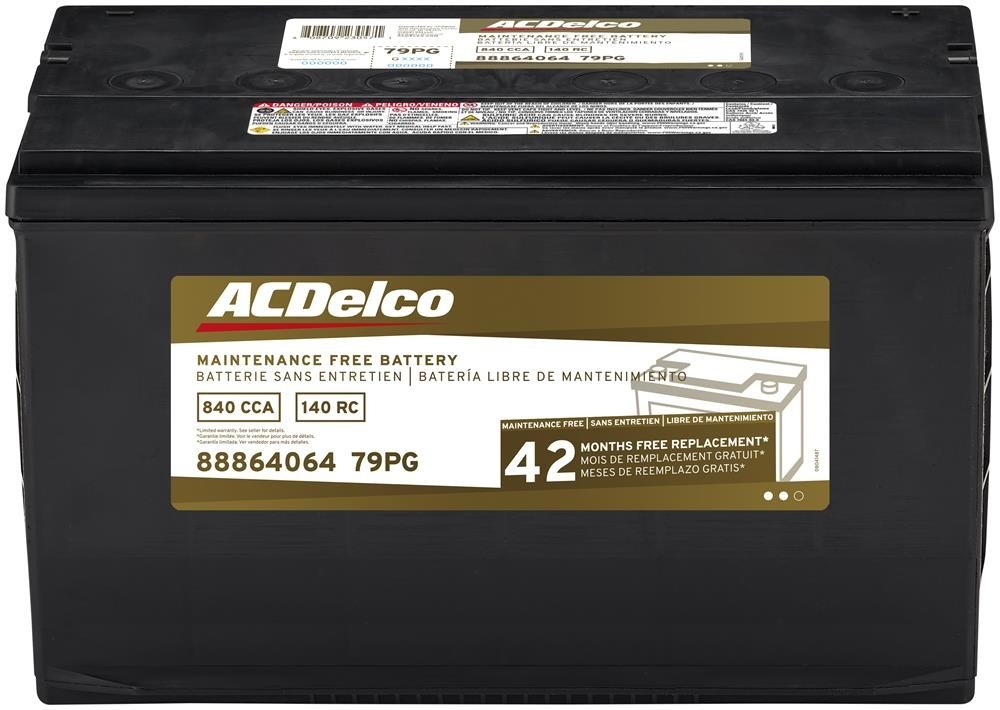 A.C. Delco 79PG (Batteries) Gold BCI Group 79 Battery