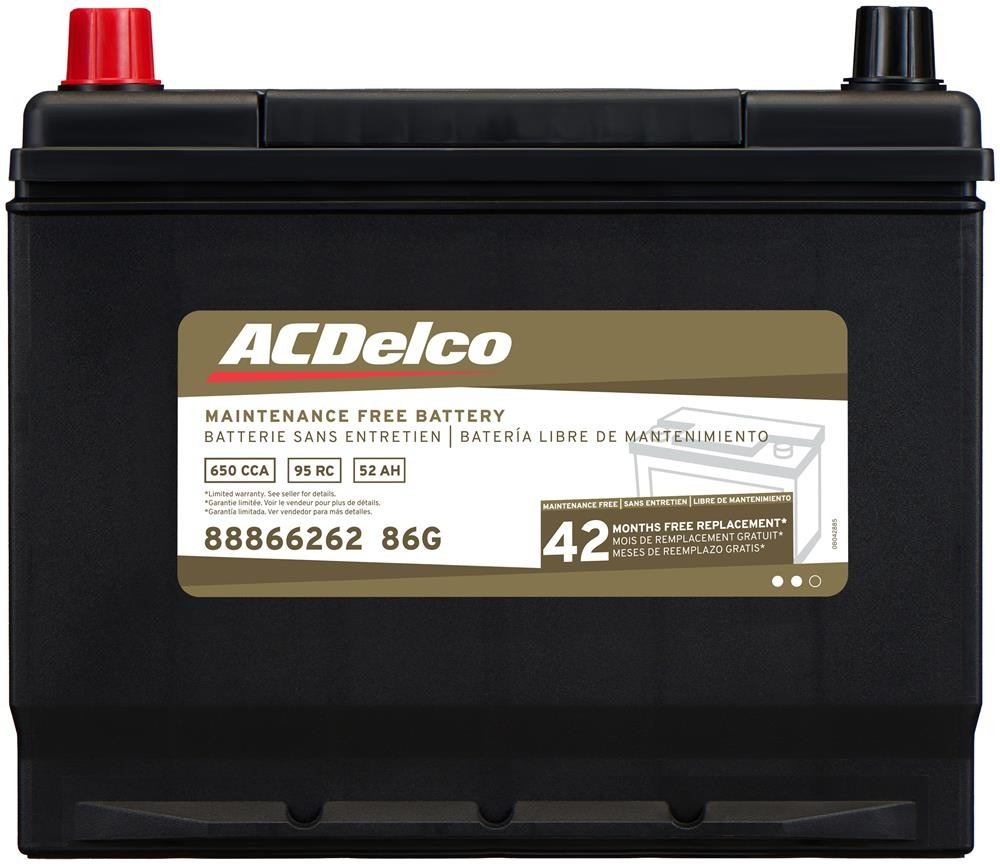 A.C. Delco 86G (Batteries) Battery Asm.