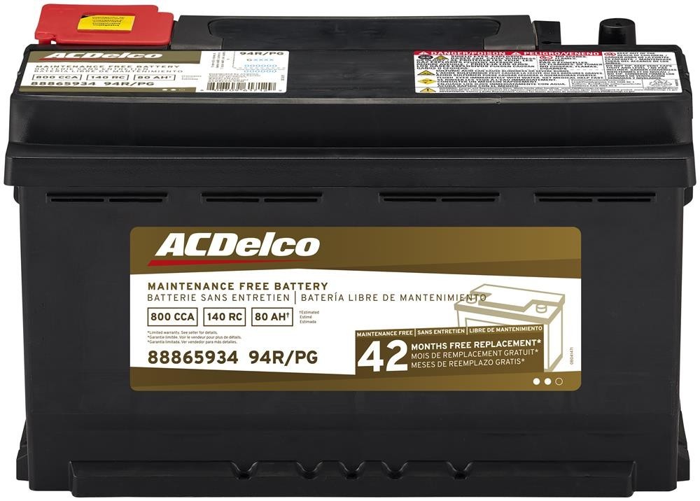 A.C. Delco 94RPG (Batteries) BCI Group 94R Battery