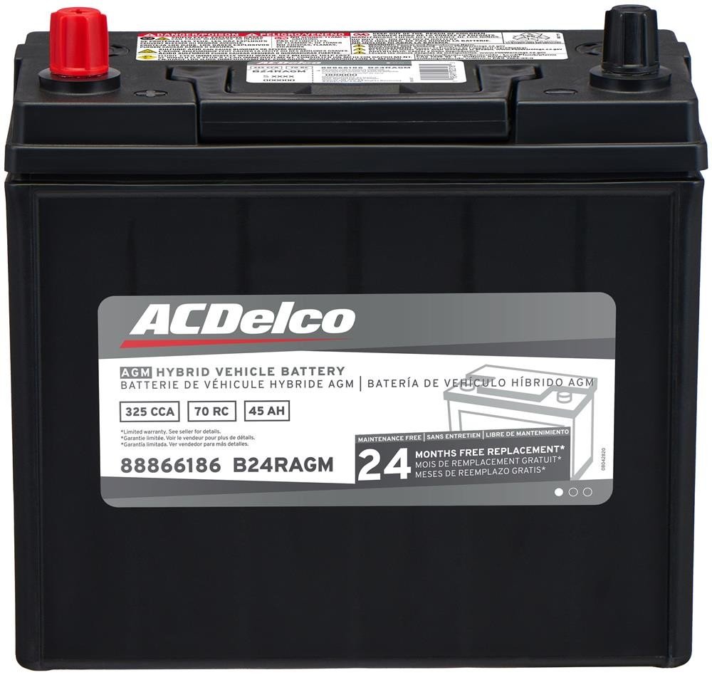 A.C. Delco B24RAGM (Batteries) Battery Asm.