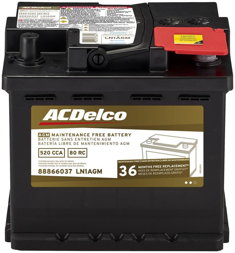 A.C. Delco LN1AGM (Batteries) AGM Automotive BCI Group LN1 Battery