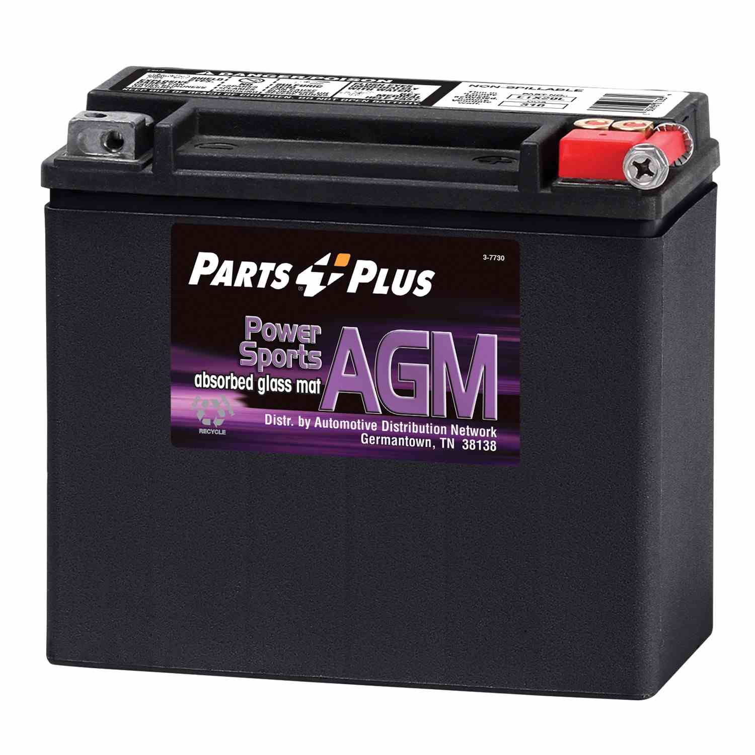 Deka Battery ETX20L 12 Volt Premium AGM Powersports Battery