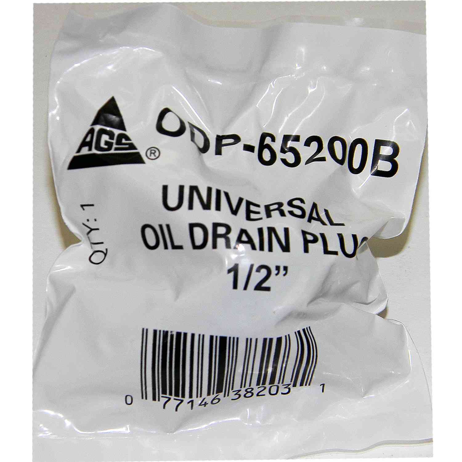 AGS Brake Lines Oil Drain Repair Plug-1 Per Bag-1/2 Univ