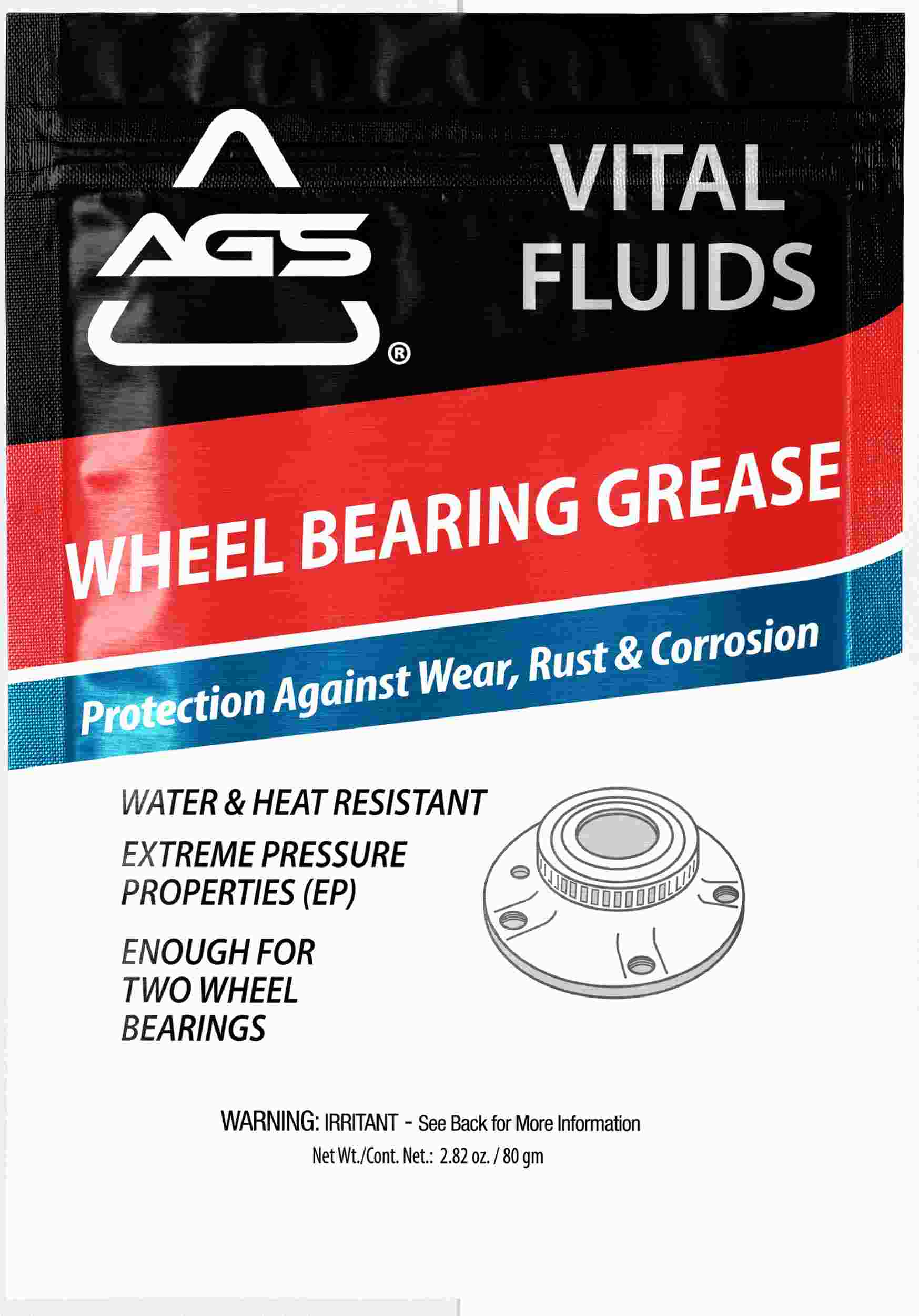AGS Brake Lines WBG- 2 (Wheel Bearing Grease) Ags Brake Lines
