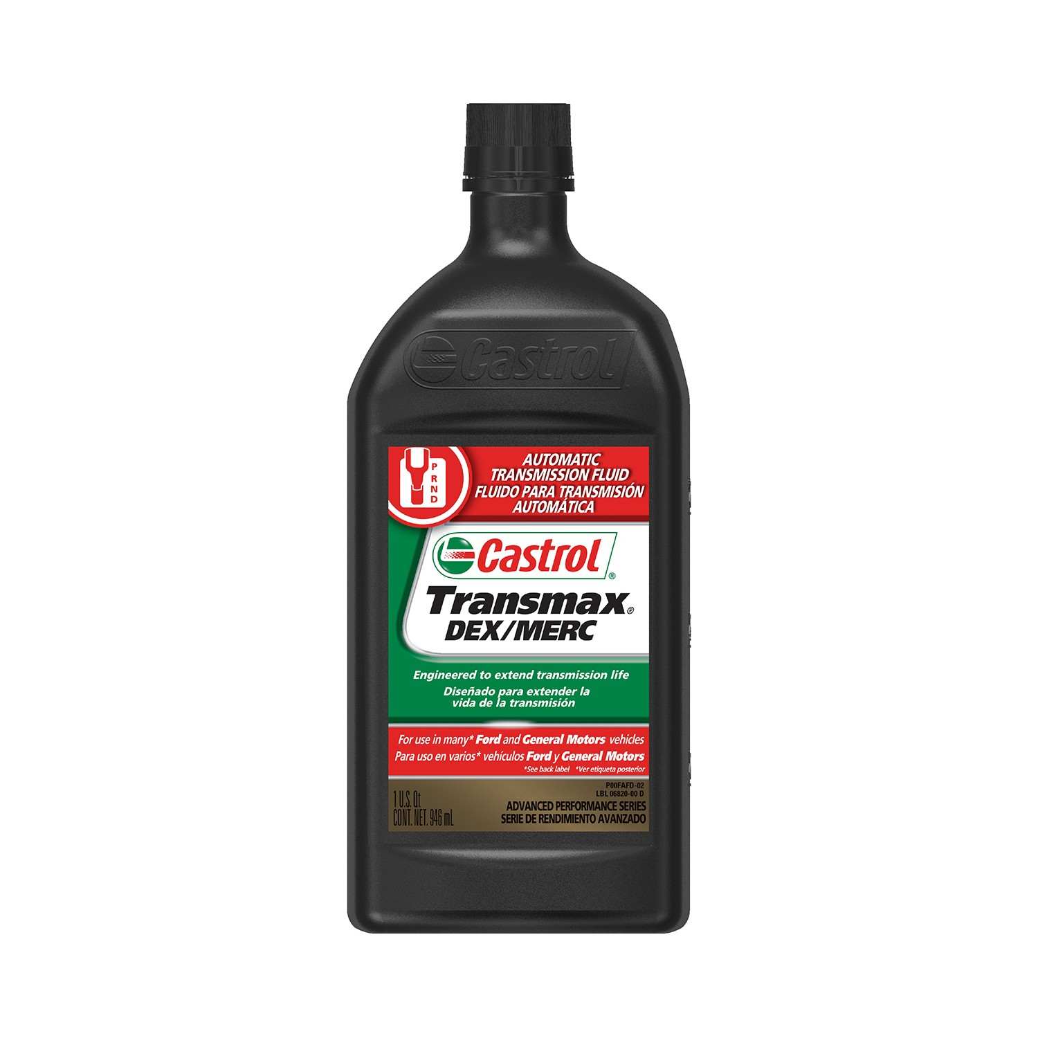 Castrol 06820 (Auto Trans Fluid) Domest Multi Veh Atf Cs/6