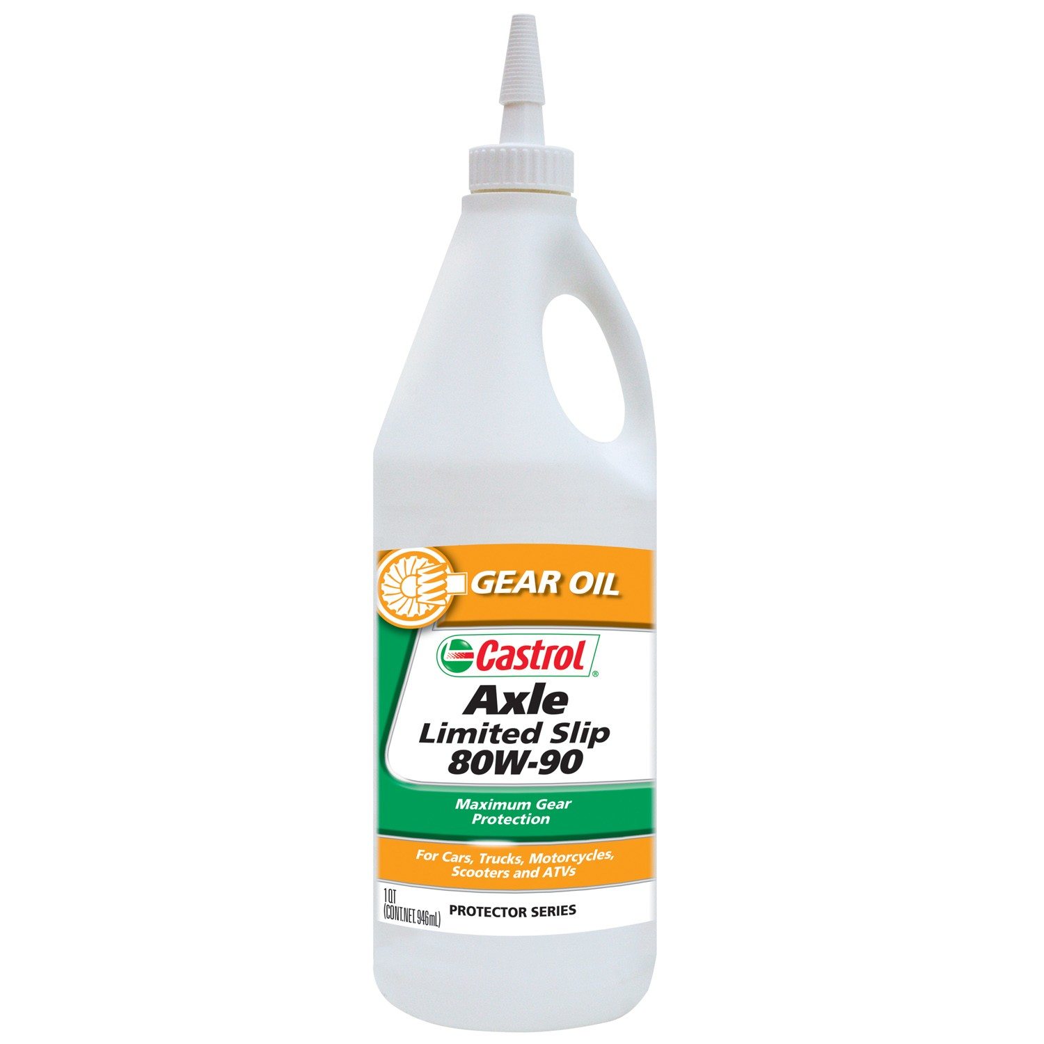 Castrol 12615 Axle Limited Slip Gear Oil 80w90 Qt