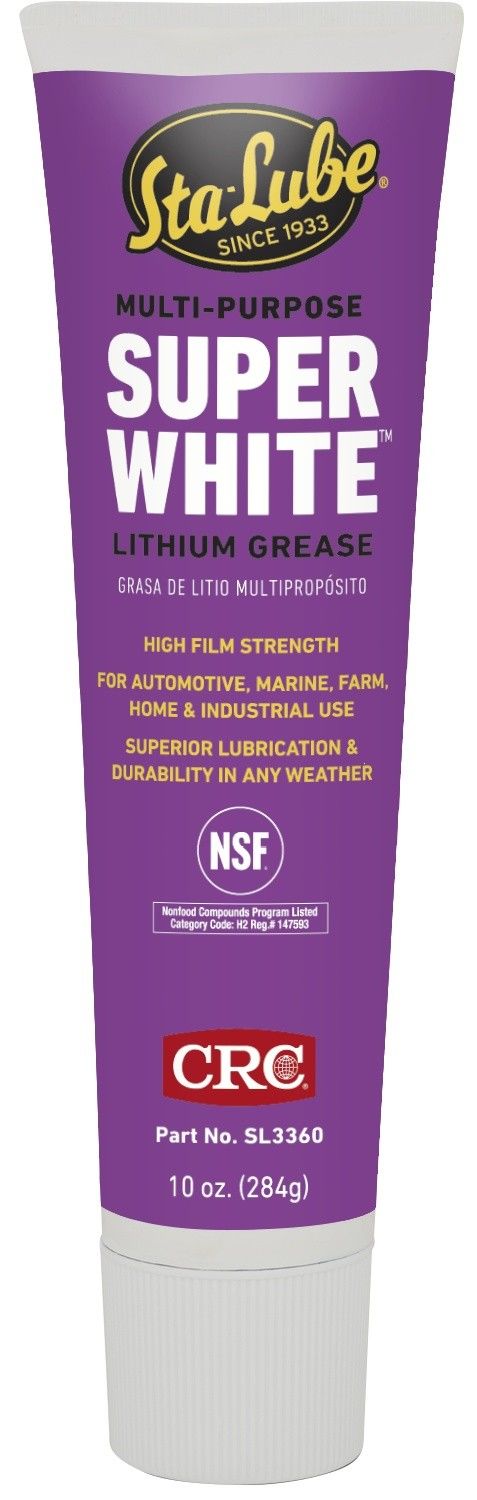 CRC CHEMICAL SL 3360 (Multi Purpose Grease) White Lithium Grease 10oz