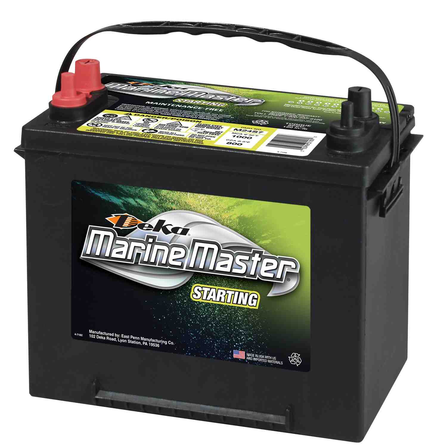 Deka Battery 24M7 (Batteries) 12 Volt Marine Starting