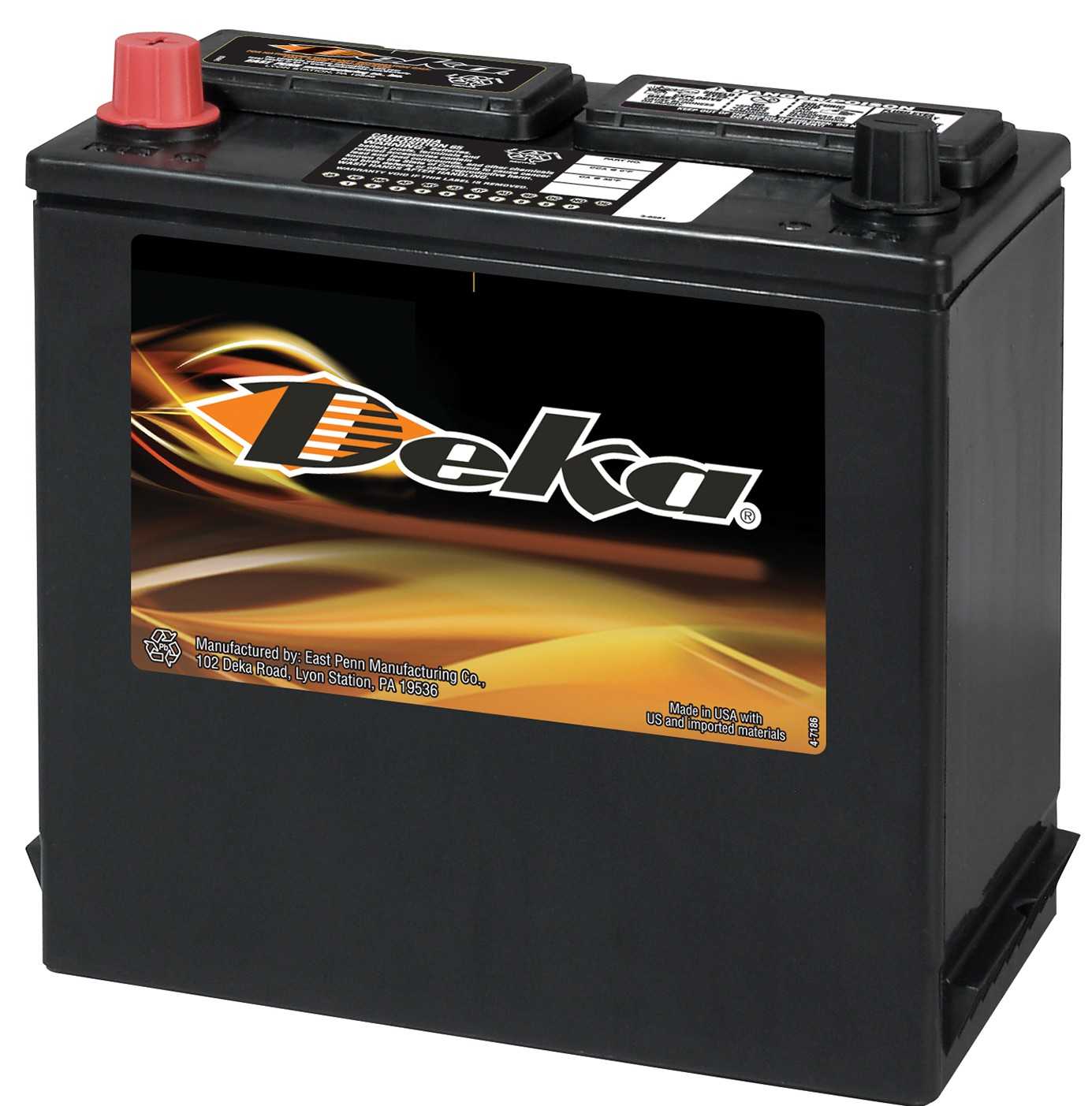 Deka Battery 545MF (Batteries) 12 Volt Passenger Car Light Truck Van
