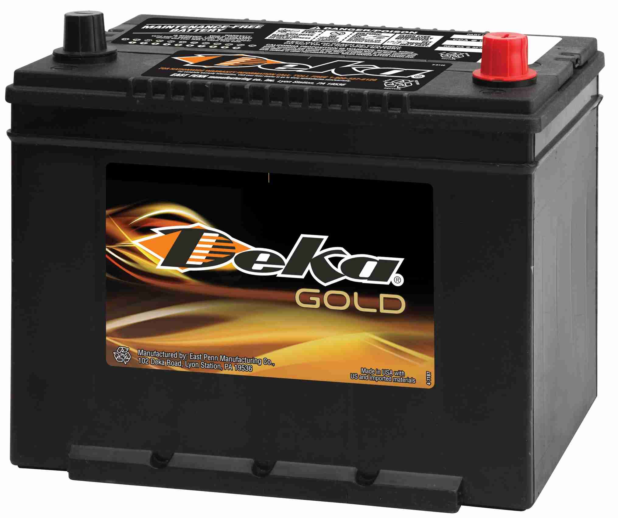 Deka Battery 6124RMF (Batteries) 12 Volt Passenger Car Light Truck Van
