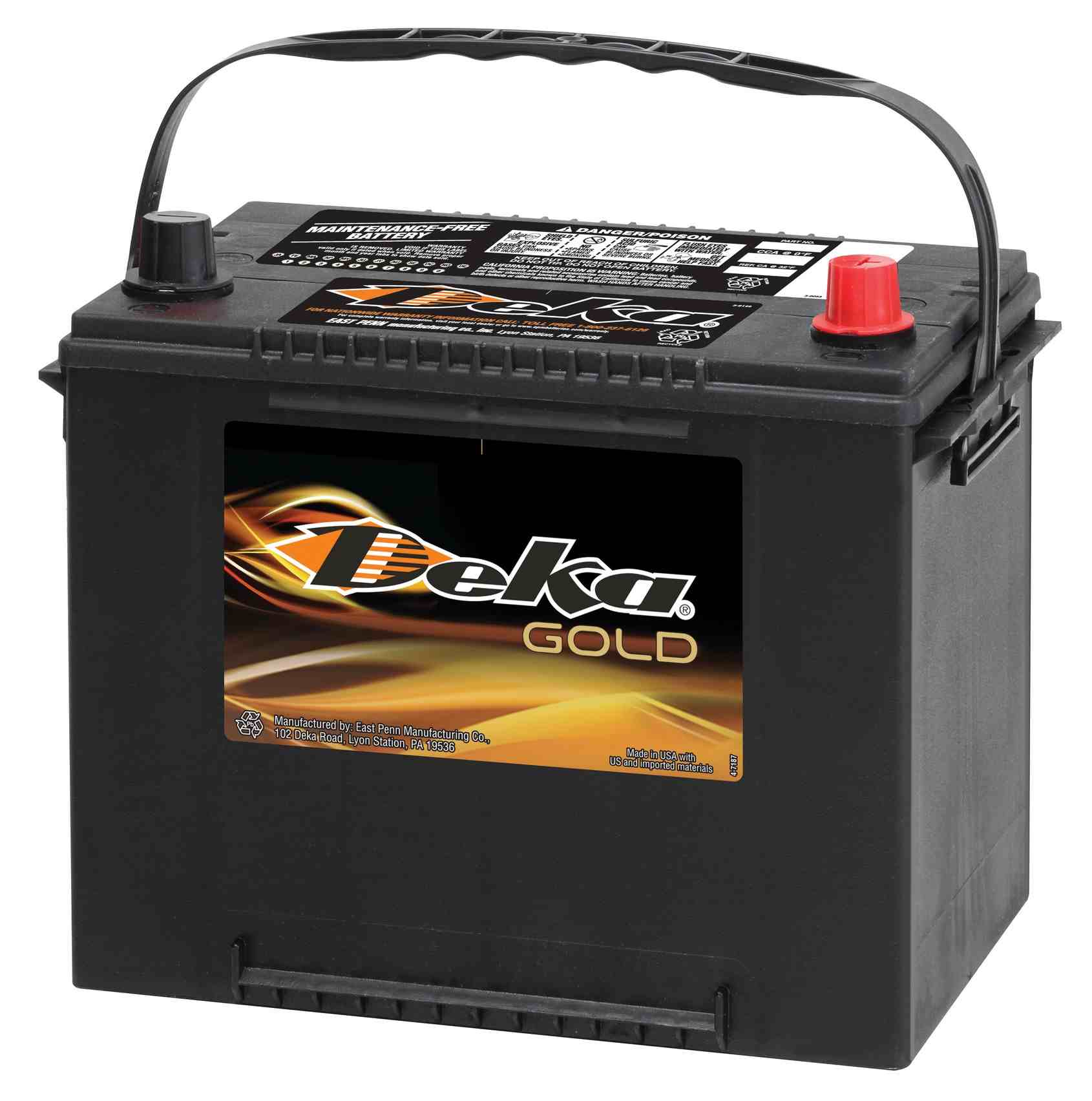 Deka Battery 624FMF (Batteries) 12 Volt Passenger Car Light Truck Van