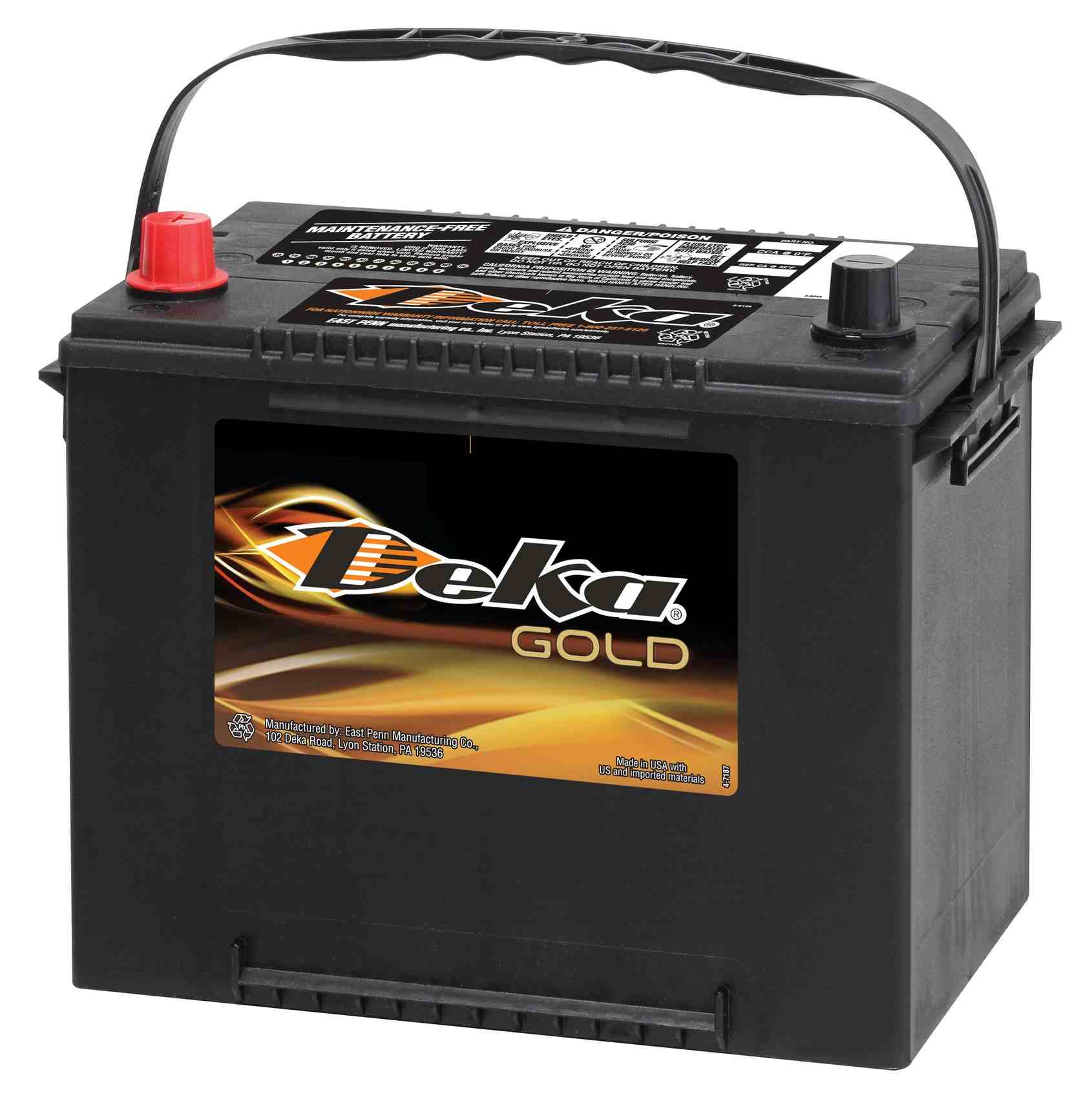 Deka Battery 624MF (Batteries) 12 Volt Passenger Car Light Truck Van