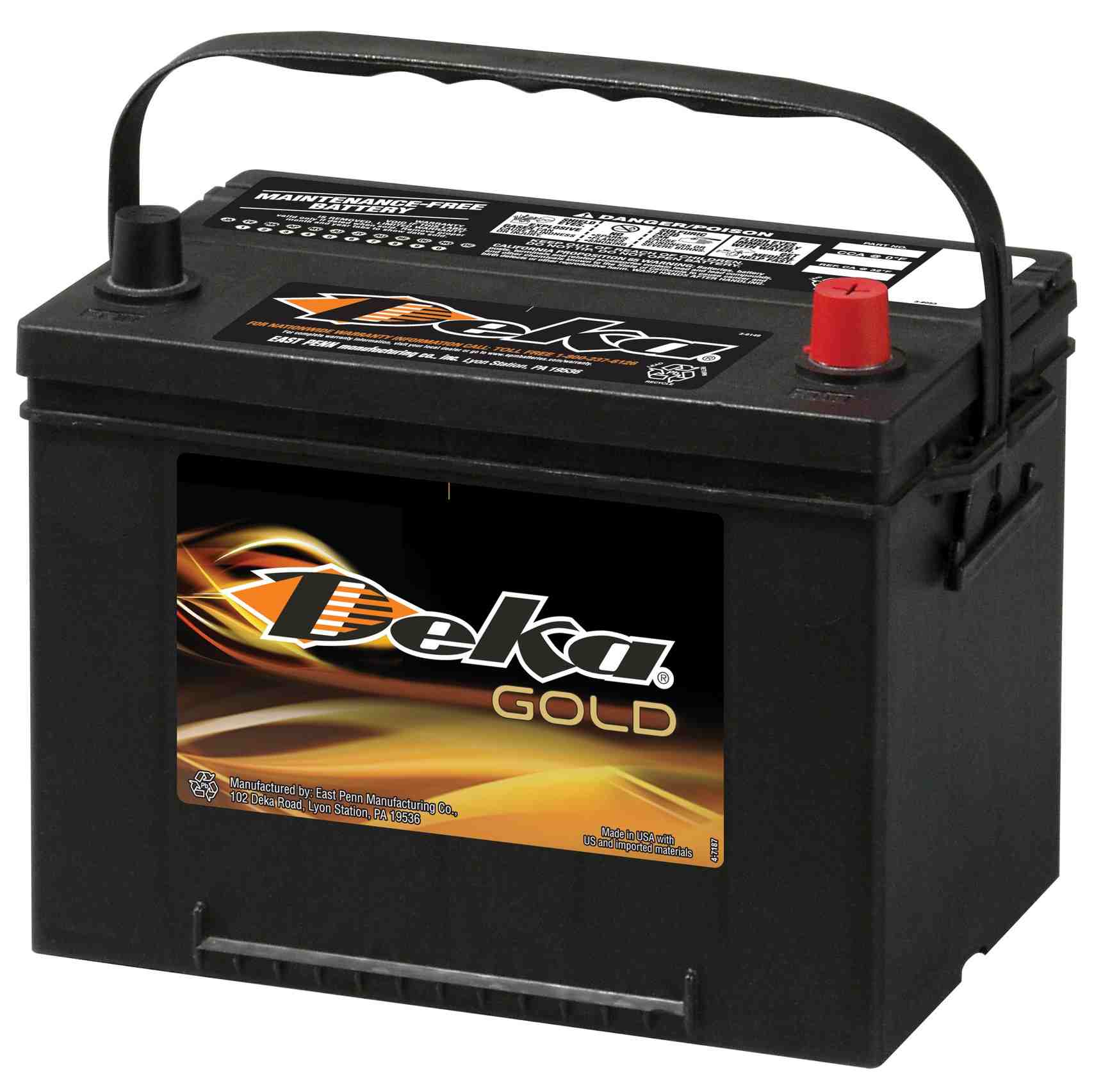 Deka Battery 634RMF (Batteries) 12 Volt Passenger Car Light Truck Van