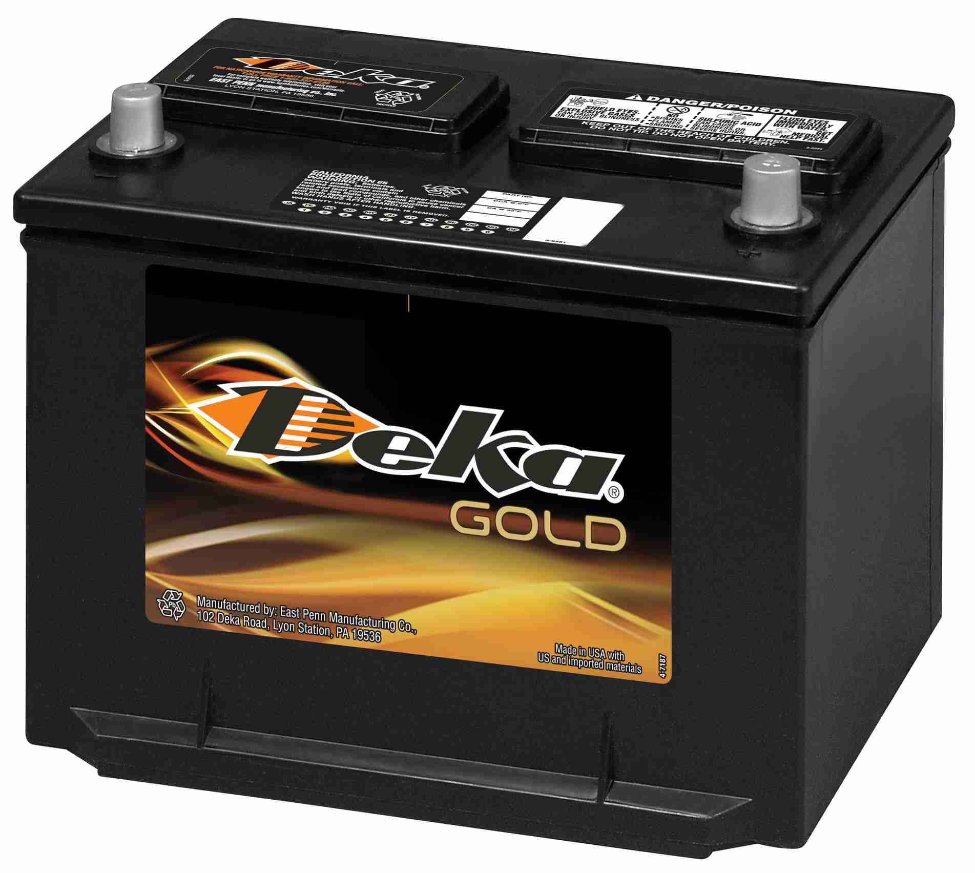 Deka Battery 636RMF (Batteries) 12 Volt Passenger Car Light Truck Van