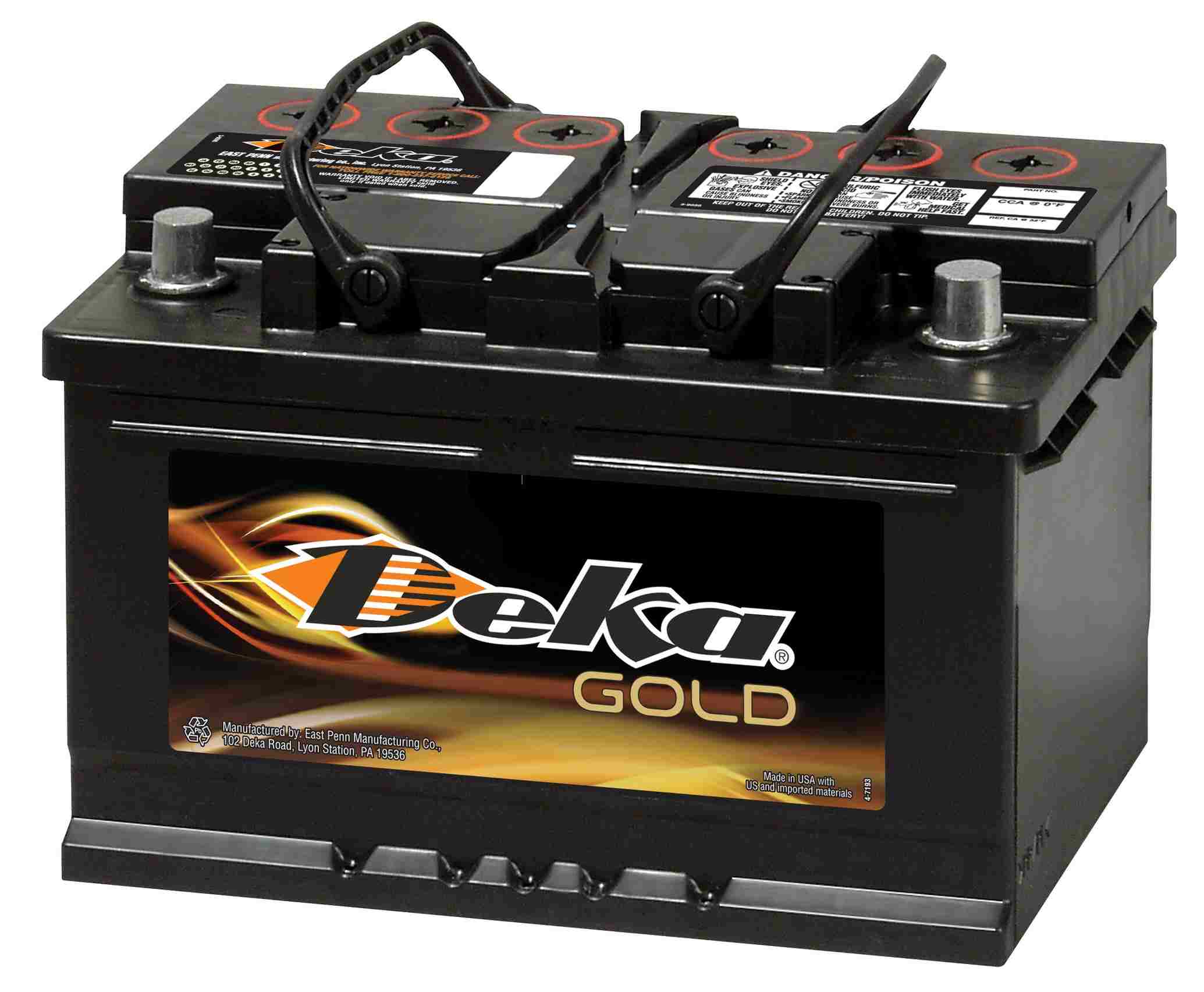 Deka Battery 640RMF (Batteries) 12 Volt European Passenger Car Light Truck Van
