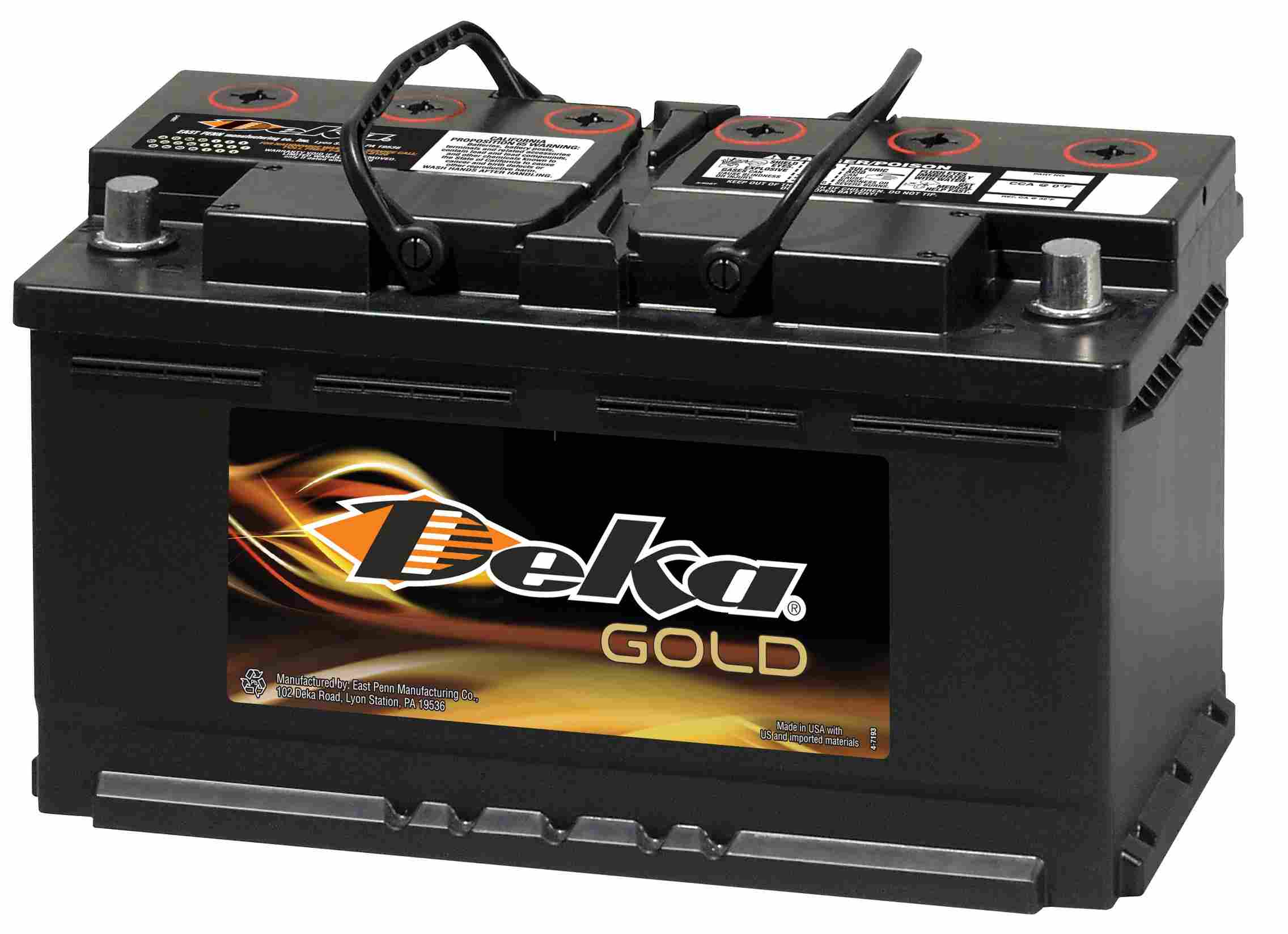 Deka Battery 649MF (Batteries) 12 Volt European Passenger Car Light Truck Van
