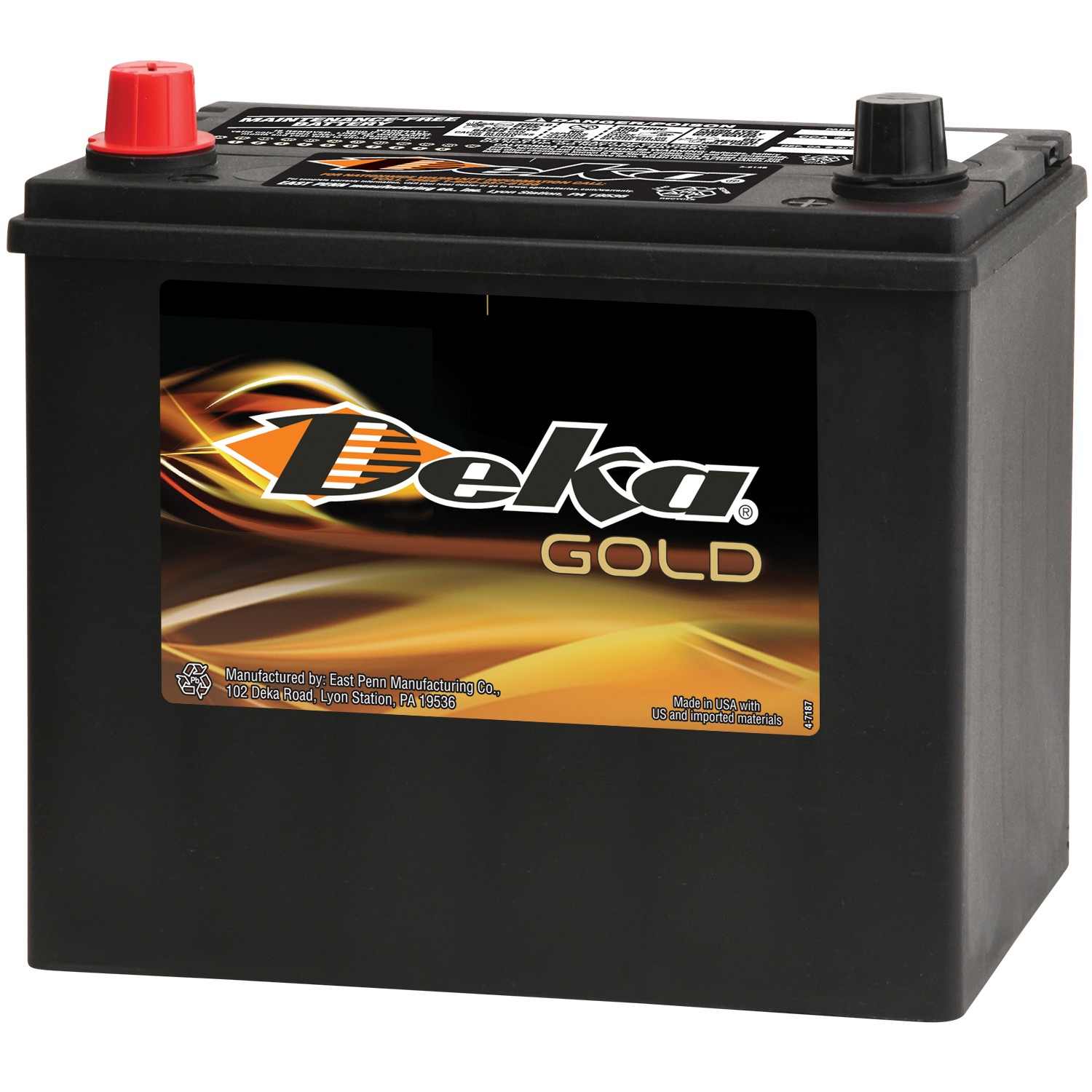 Deka Battery 651MF (Batteries) 12 Volt Passenger Car Light Truck Van