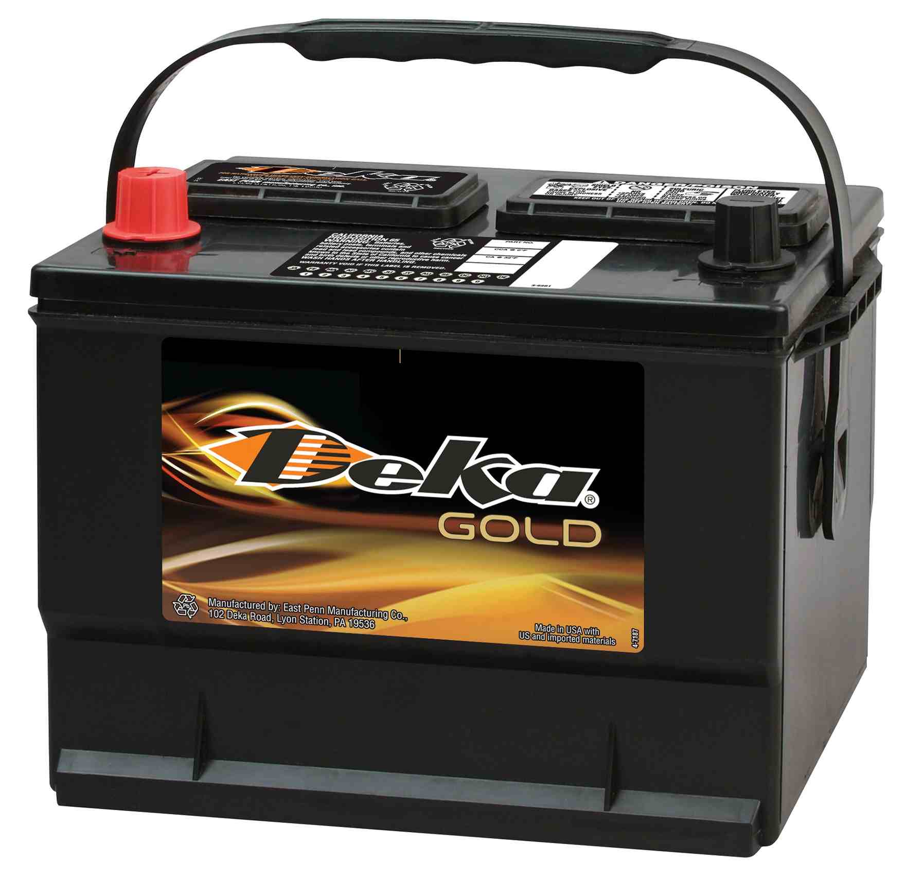 Deka Battery 659MF (Batteries) 12 Volt Passenger Car Light Truck Van