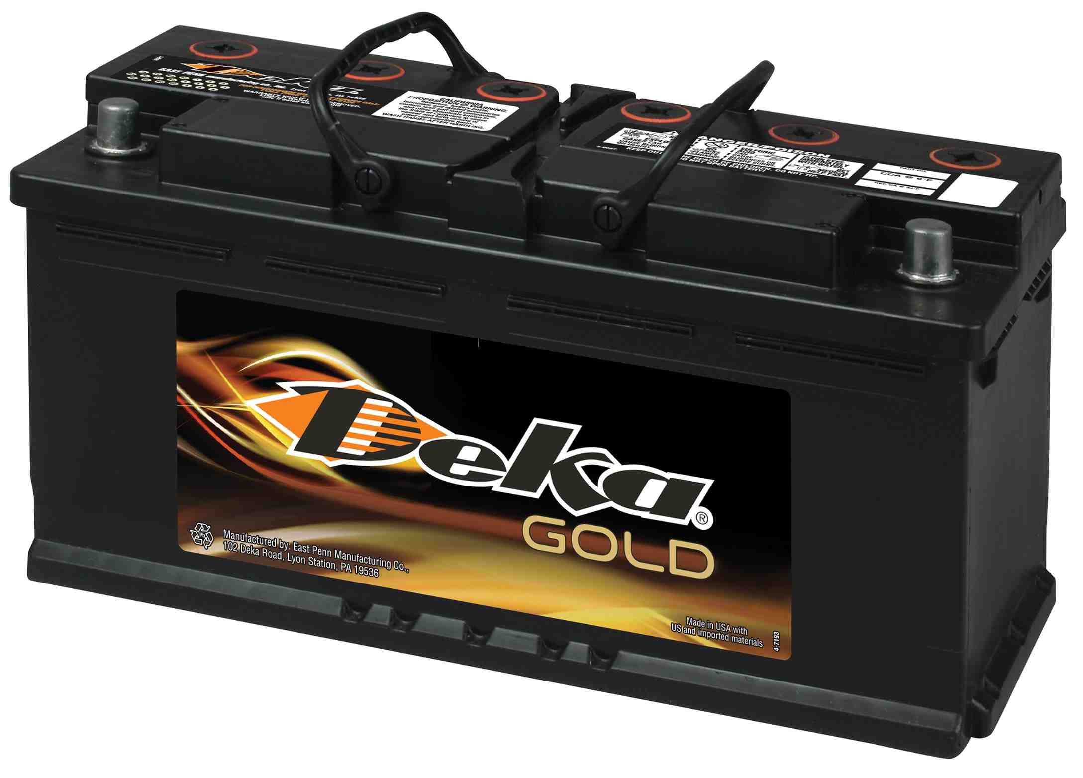 Deka Battery 695RMF (Batteries) 12 Volt European Passenger Car Light Truck Van