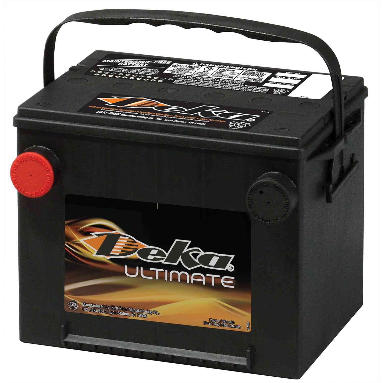 Deka Battery 775MF (Batteries) 12 Volt Passenger Car Light Truck Van