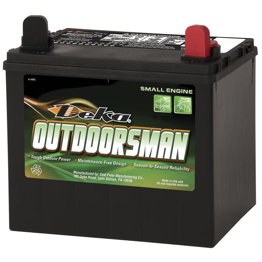 Deka Battery 8U1R (Batteries) 12 Volt Lawn Mower - Garden Tractor - Small Engine
