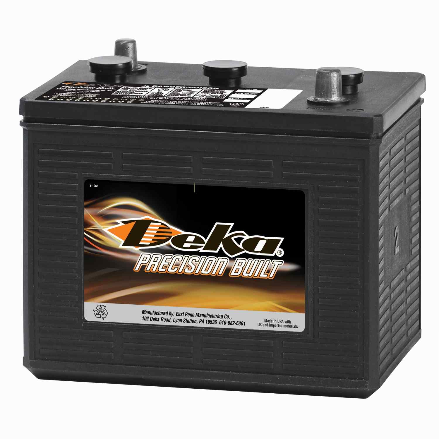 Deka Battery 902 (Batteries) 6 Volt Commercial Service