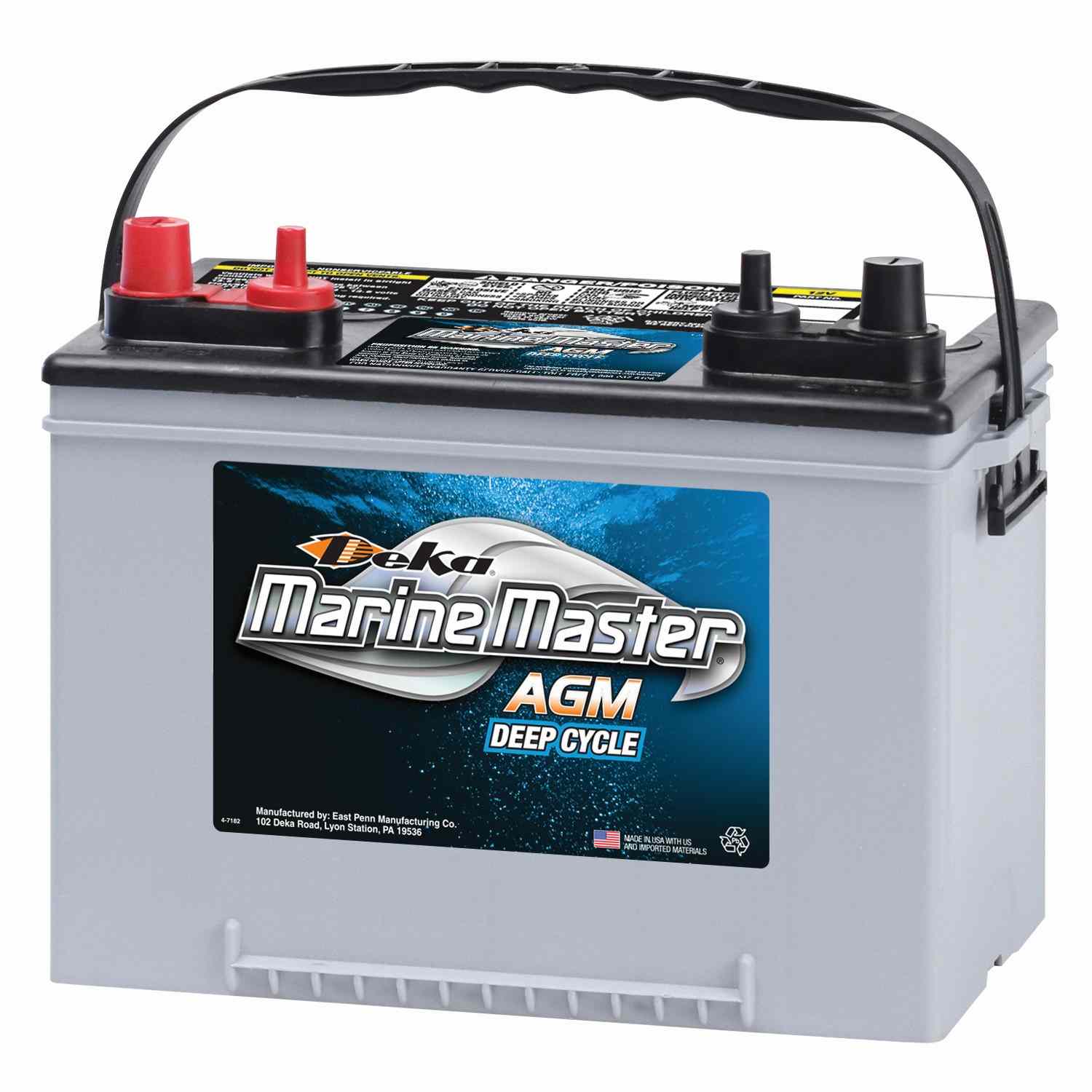 Deka Battery 9A34M (Batteries) 12 Volt AGM Sealed Valve Regulated Non-Spillable