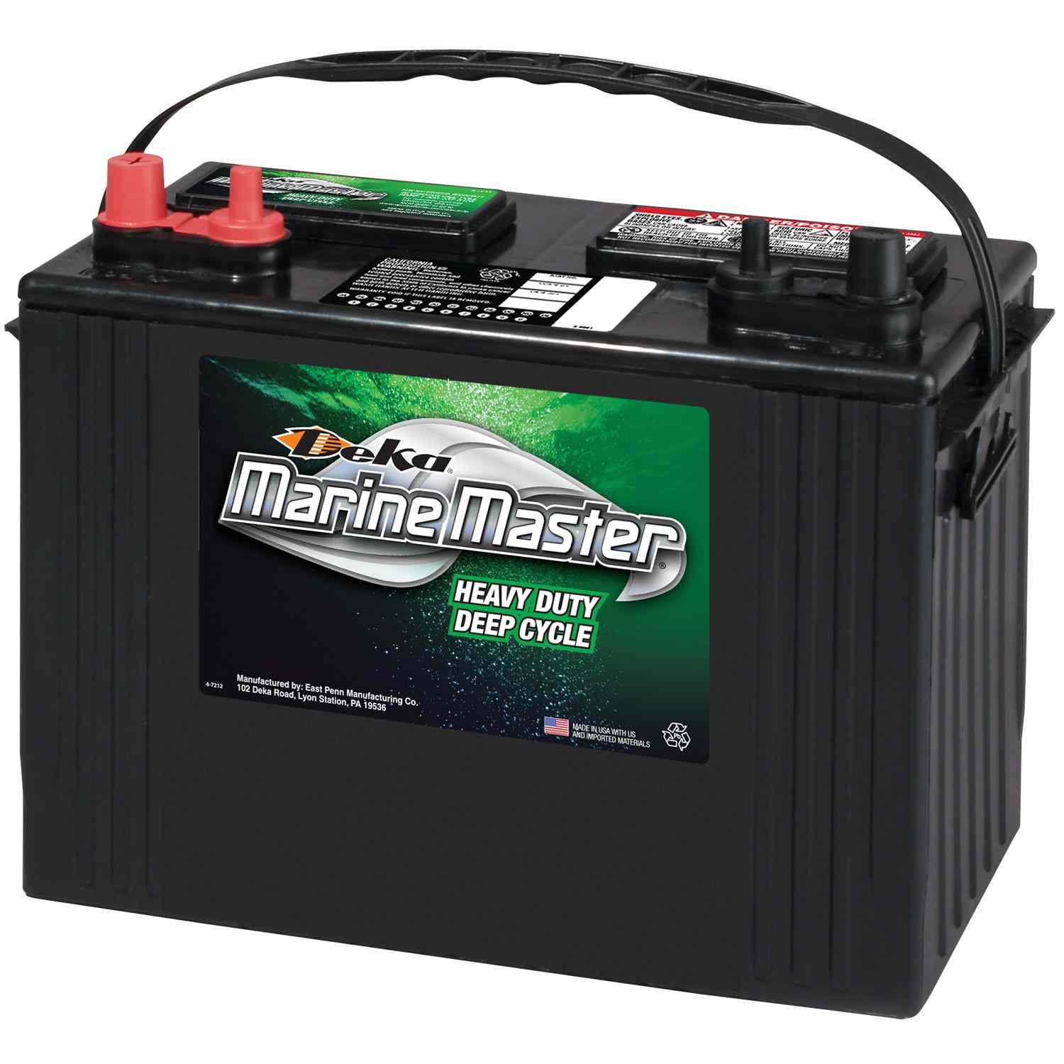 Deka Battery DC27 (Batteries) 12 Volt Deep-Cycle-EV-Trolling Motor-Wheelchair