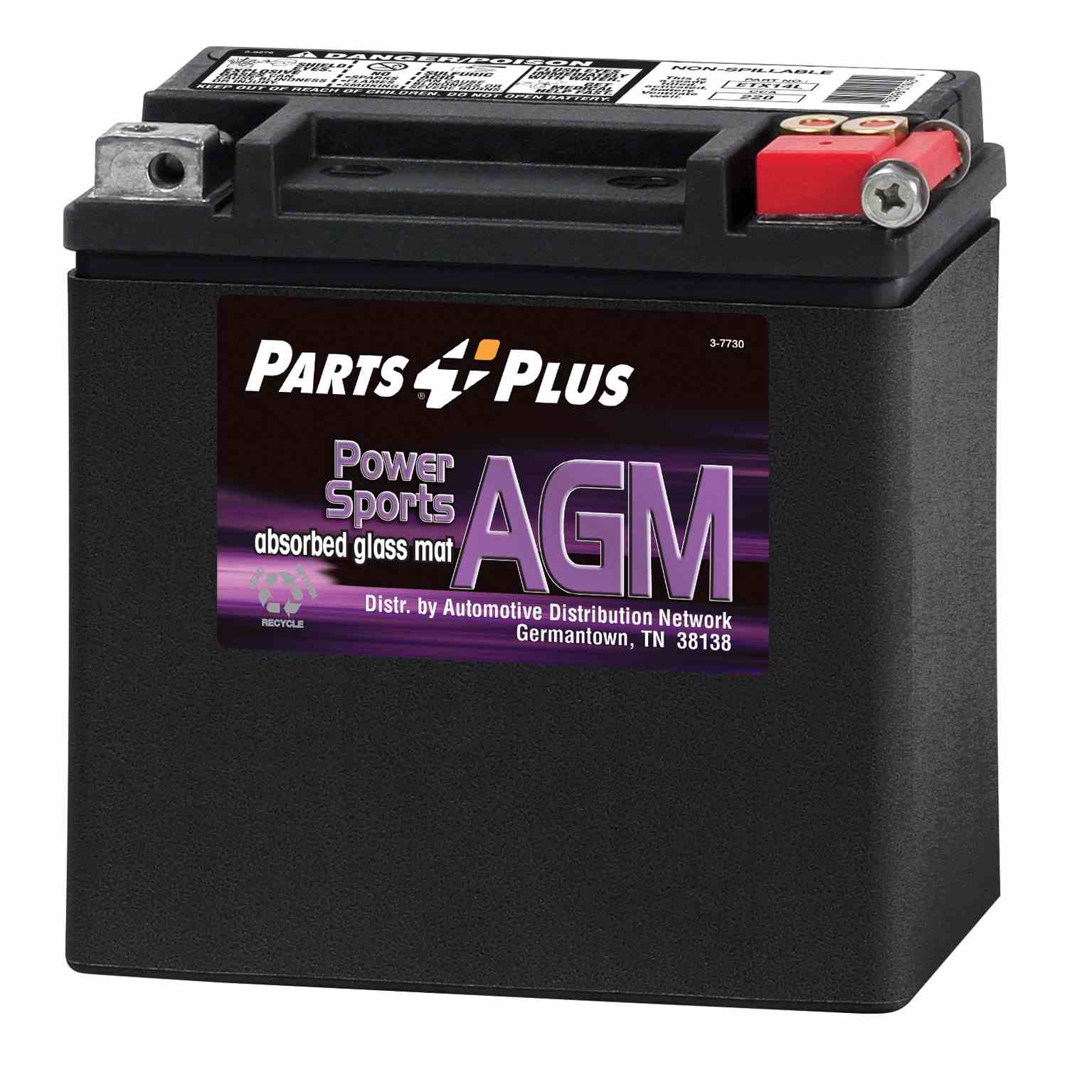 Deka Battery ETX14L (Batteries) 12 Volt Premium AGM Powersports Battery